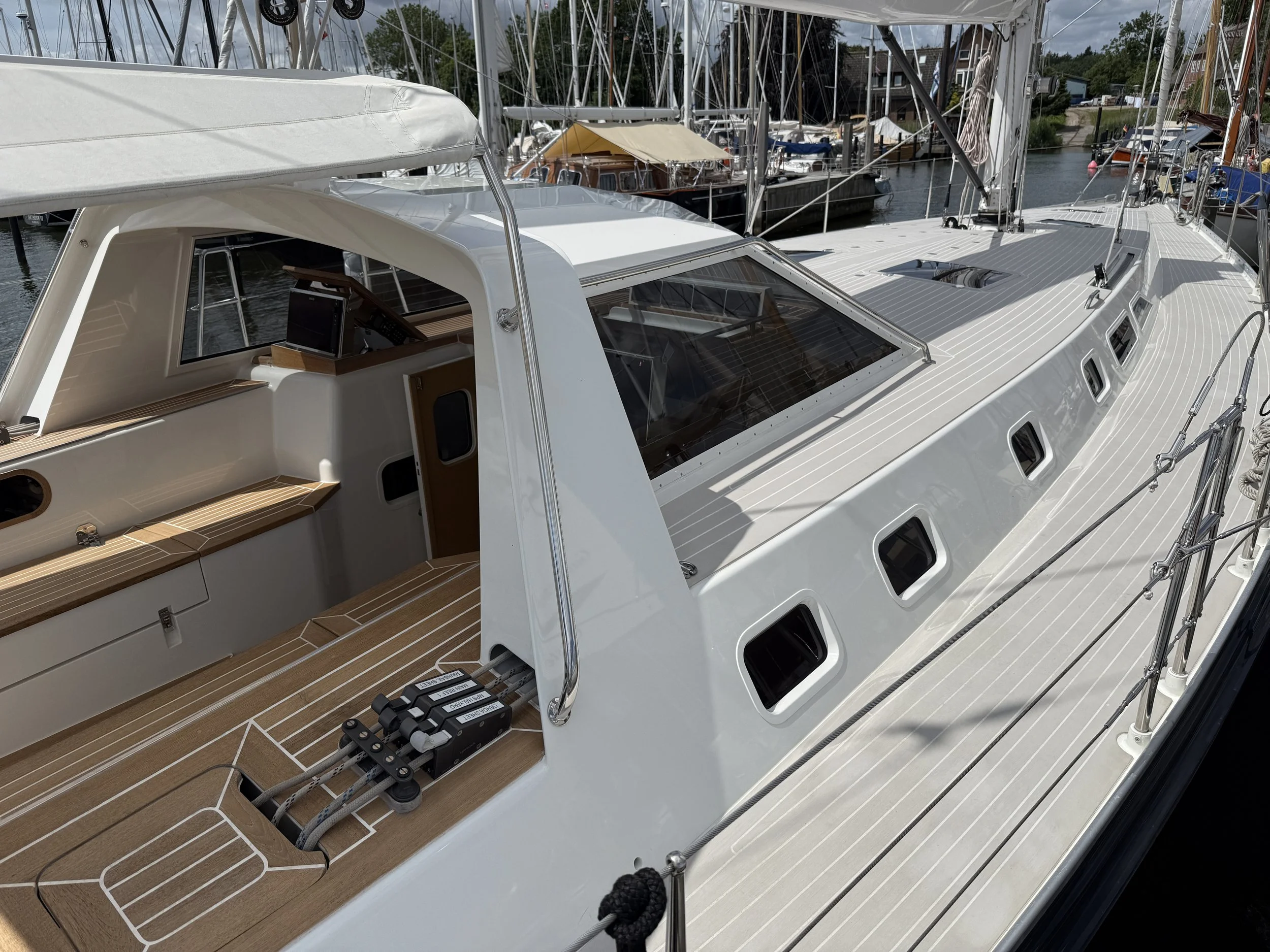 FOR SALE / VIRGIN LUCIA: 1997 Van de Stadt 56 w/ Lifting Keel, Spiroships Netherlands, Performance Cruiser