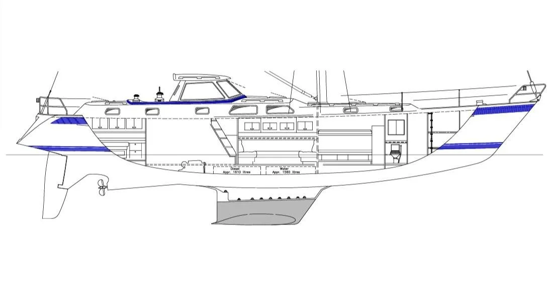 FOR SALE / CONTRARIAN: Hallberg-Rassy, Contrarian, Hallberg-Rassy 62, HR 62, Germán Frers