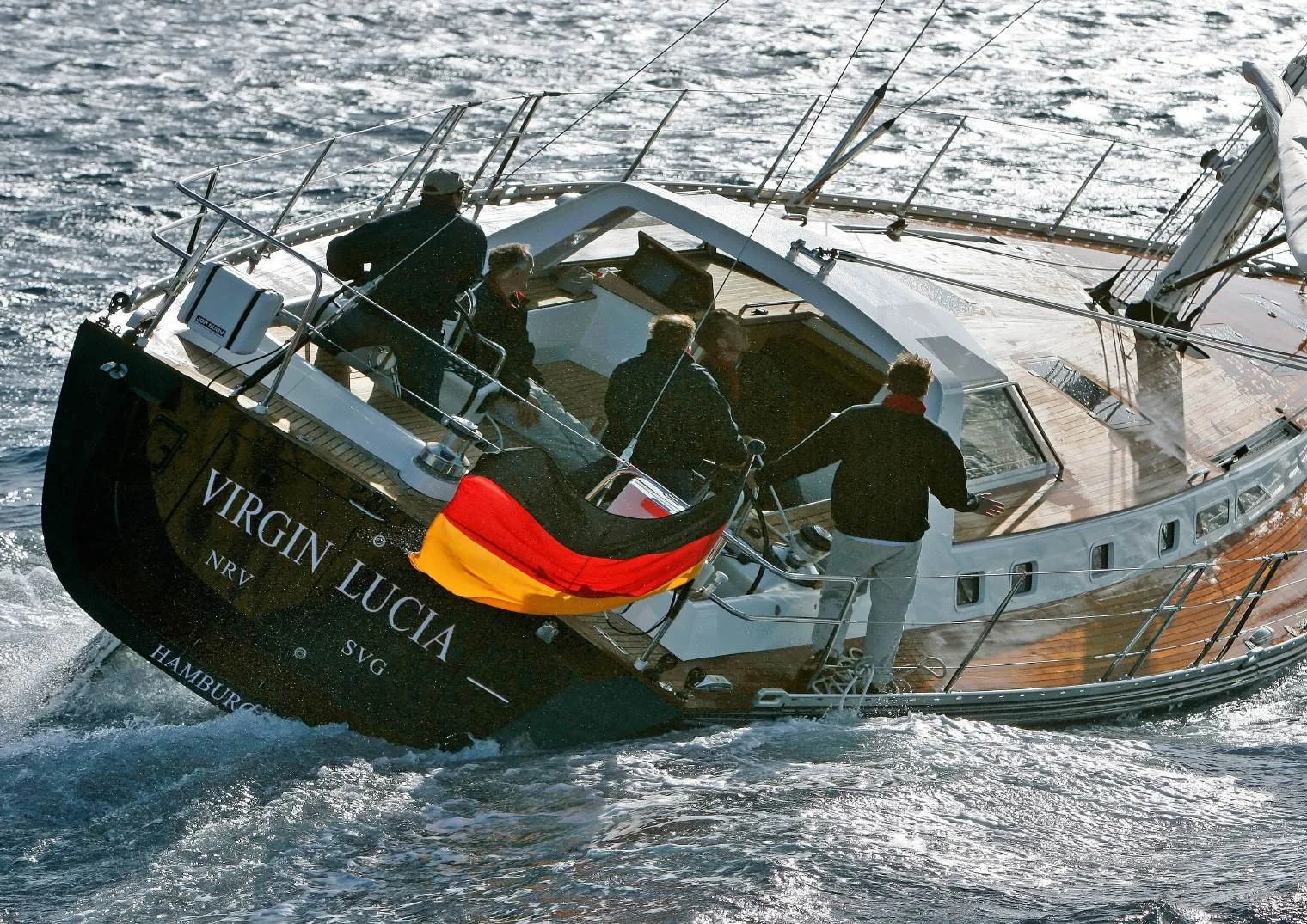 FOR SALE / VIRGIN LUCIA: 1997 Van de Stadt 56 w/ Lifting Keel, Spiroships Netherlands, Performance Cruiser