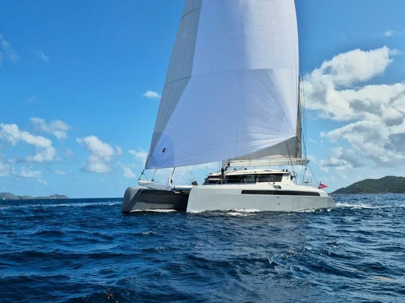 FOR SALE / BE THE FIRST: Alibi 54 Catamaran, Alibi Catamarans, Loïc Goepfert, Julien Boucher, Apparent Wind Activities, AWA, Performance Catamaran, Fast Cruising Catamaran