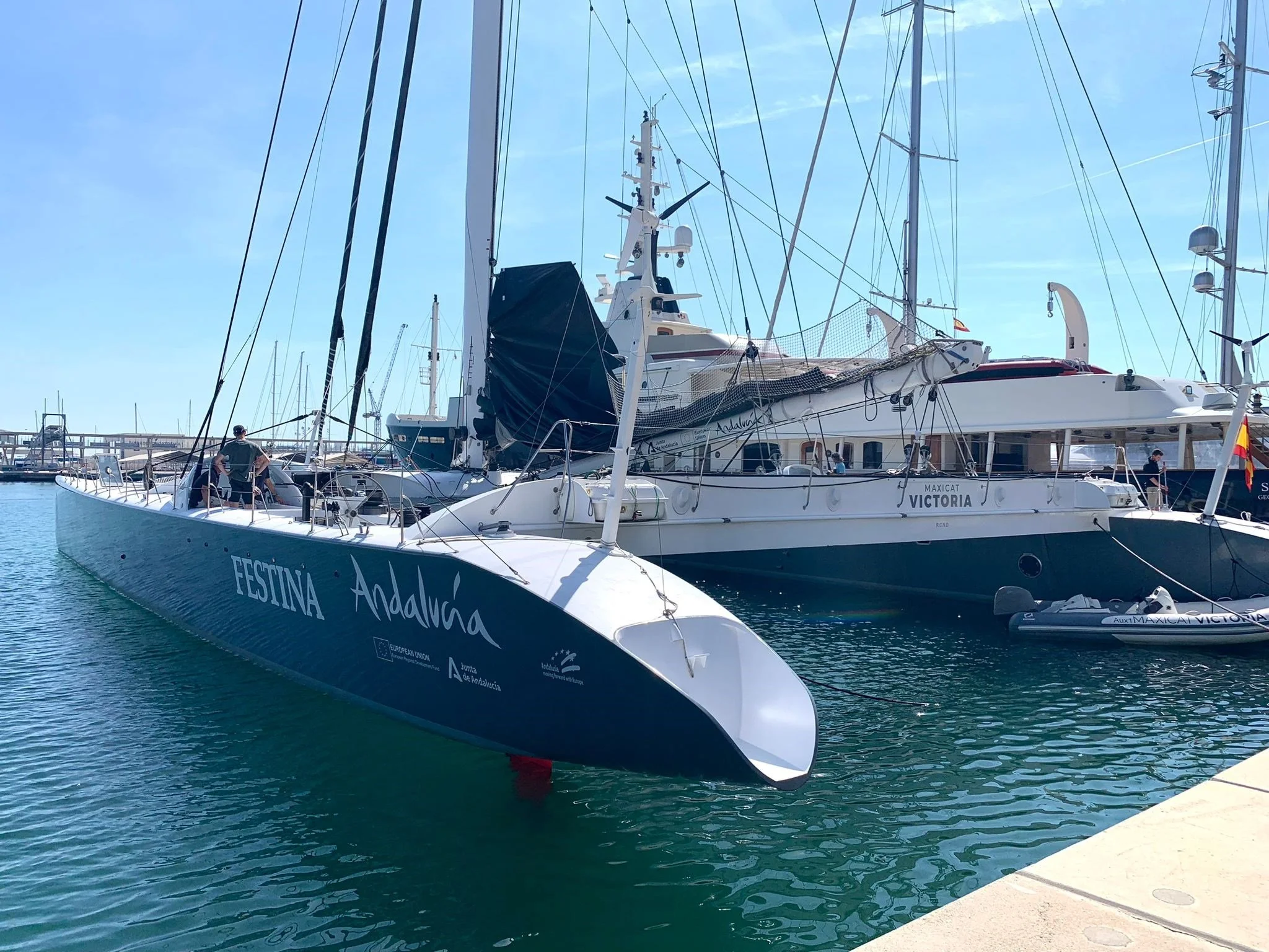 FOR SALE / MAXICAT VICTORIA - Fast Cruising Conversion Maxi Catamaran. ex-Club Med, ex-Ocean Pearl, Multiplast, Gilles Ollier Design Team, Maxicat, Maxi Catamaran, Fast Catamaran, Cruising Converion, High Performance Multihull