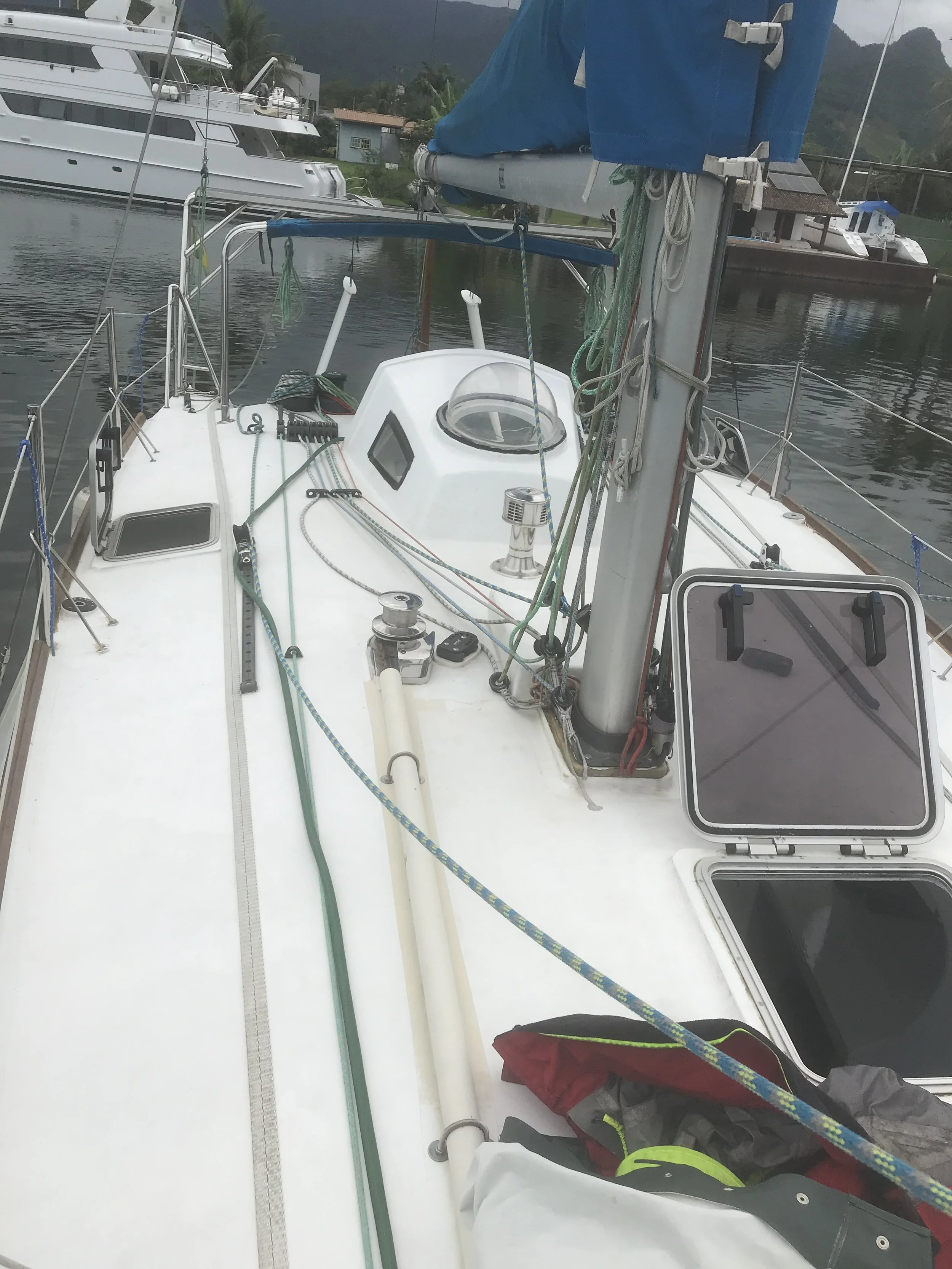 FOR SALE / IONELE: Sam Manuard 36' Sloop. Sam Manuard Naval Architect, Ionele, 36' Sloop, Performance Monohull