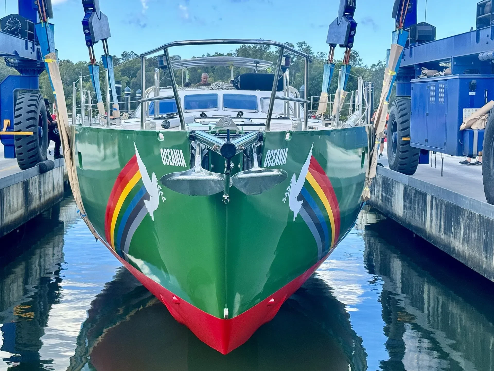 FOR SALE: JAIPUR / Jérobam Class Alloy Ketch, 69' Double Centerboard Alloy Ketch, Philippe Harlé, Greenpeace Australia Pacific, Oceana
