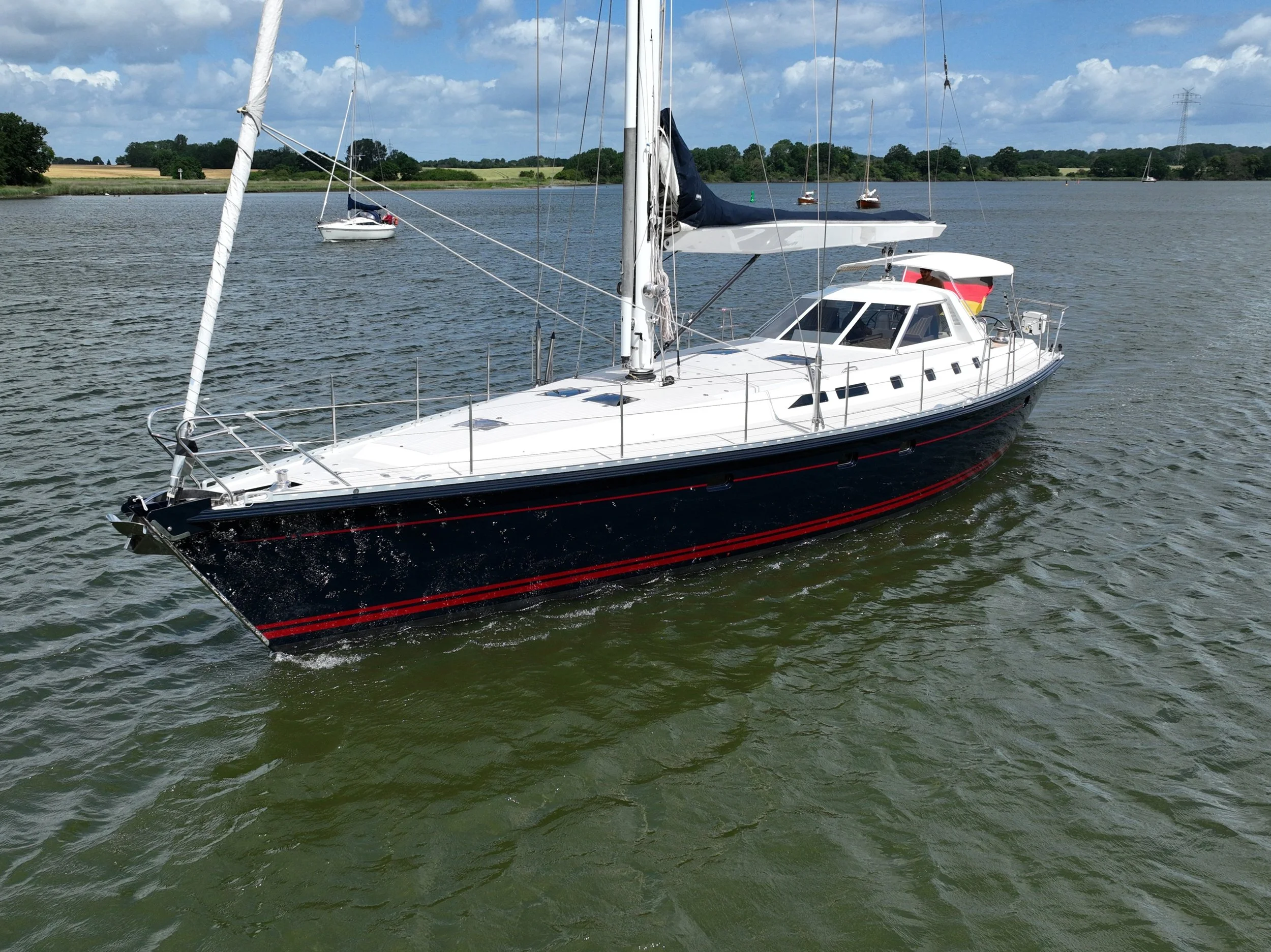 FOR SALE / VIRGIN LUCIA: 1997 Van de Stadt 56 w/ Lifting Keel, Spiroships Netherlands, Performance Cruiser