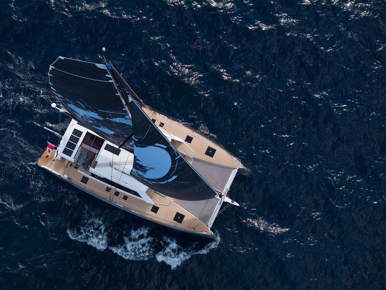 FOR SALE / AQUA TERRA I: Explocat 52, Aqua Terra I, Explocat 52², Garcia Yachts, Pierre Delion Naval Architect, Expedition Catamaran, Aluminium Cat