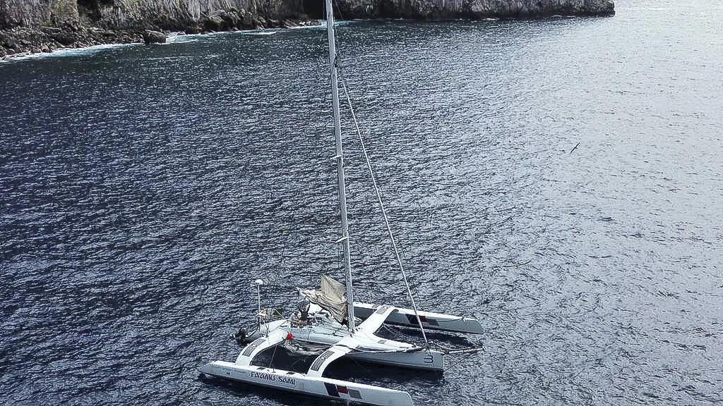 FOR SALE / FA'AMU SAMI: Kurt Hughes 46' Trimaran