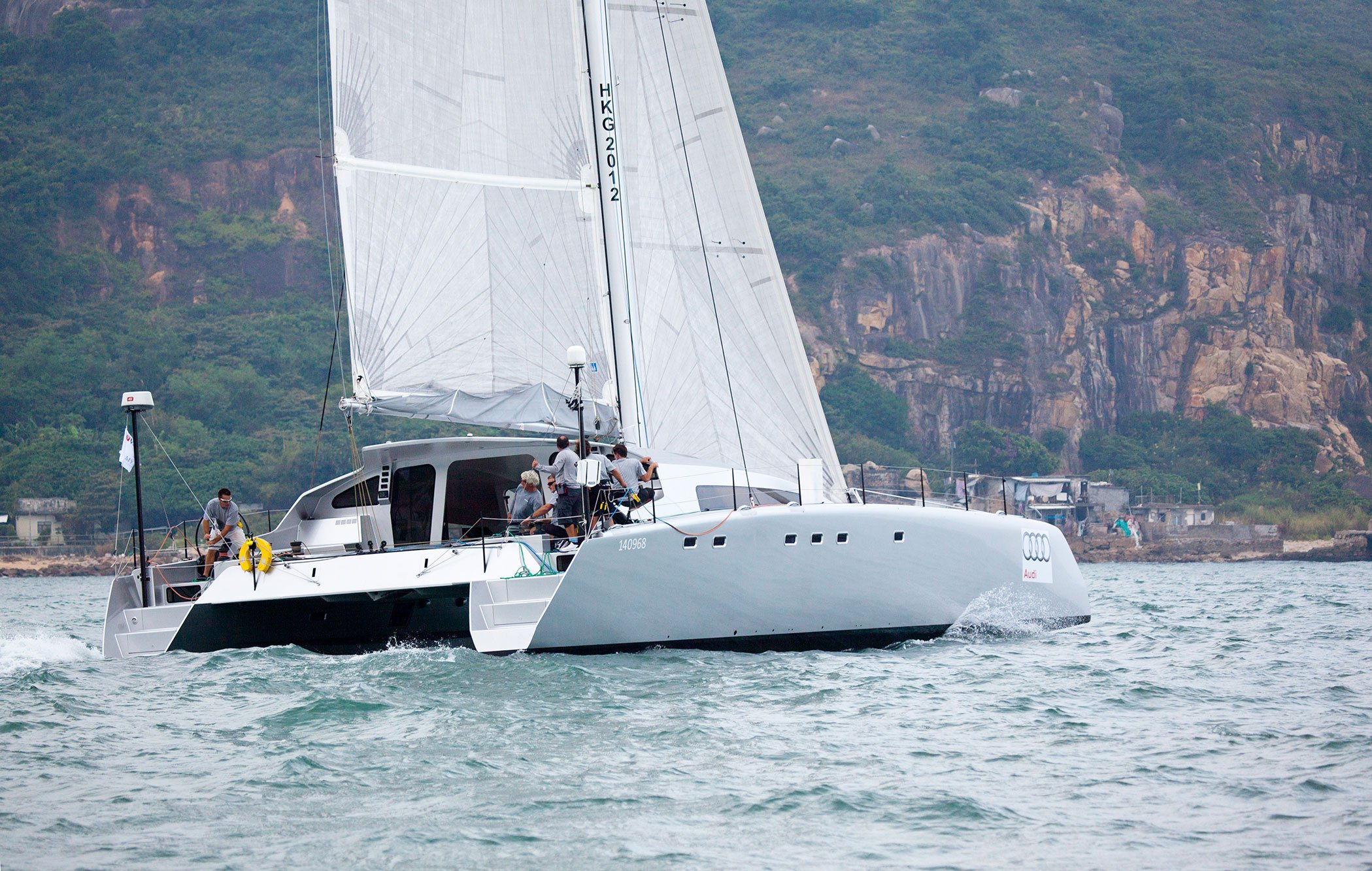 FOR SALE / FOR SALE / MACH 2 - McConaghy Bañuls 60 Catamaran: Bañuls Design, Bañuls 60 Hull #1, McConaghy Shipyard, MC²60, 60' High Performance Catamaran, Luxury Catamaran, Semi-custom catamaran