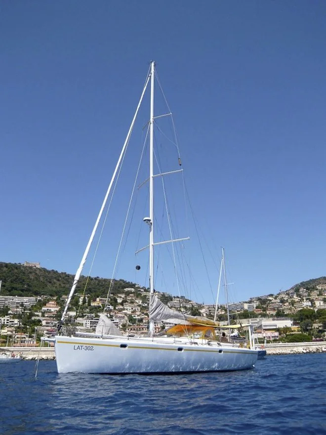 FOR SALE / THE CAT:  Jacque Fauroux 52' ULDB, Ultra Light Displacement Boat, Sled, Owner-Built CE Certified ICMM Bureau