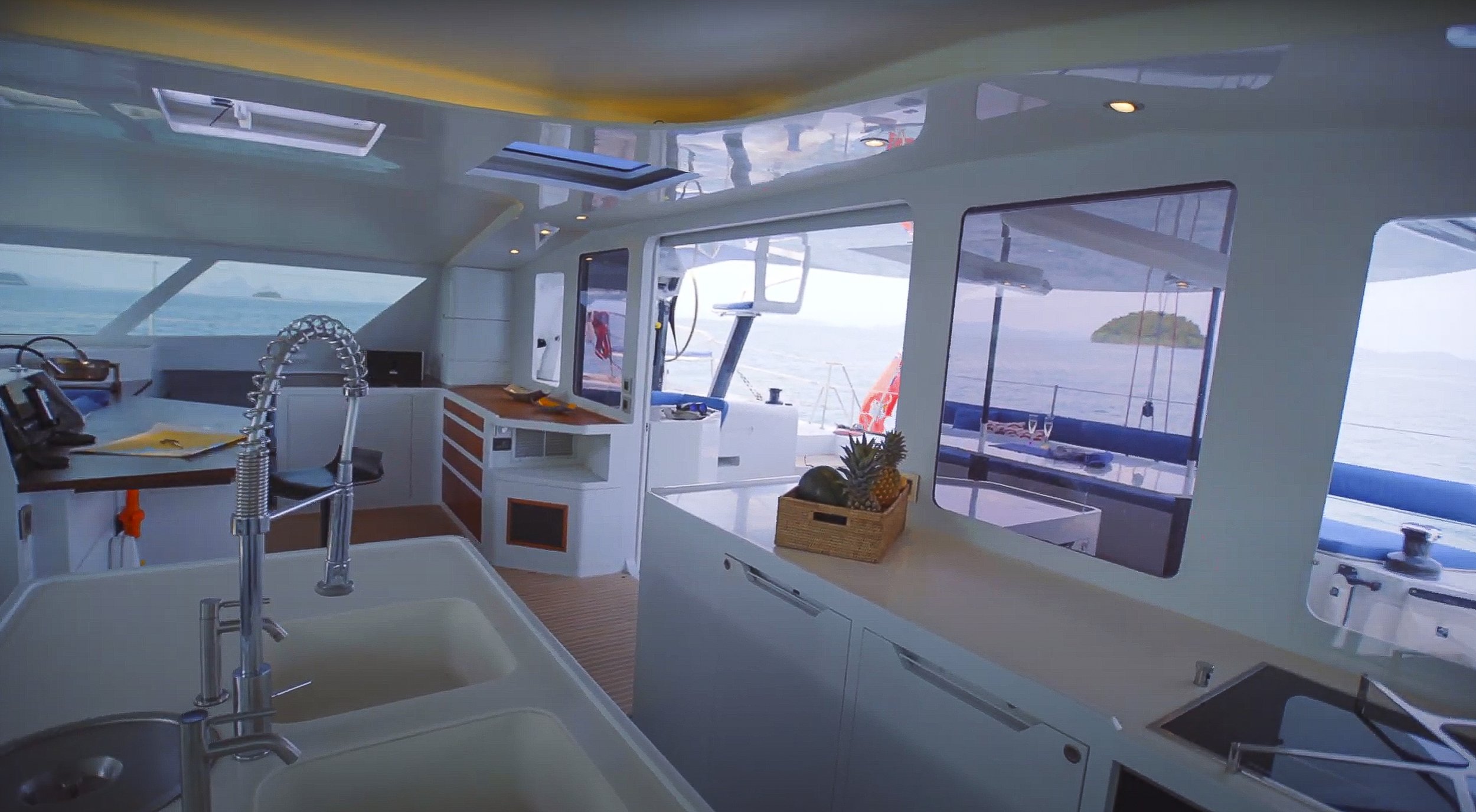 FOR SALE: LA SURPRISE - Alibi 65 - Loïc Goepfert, Julien Boucher, Apparent Wind Activities, La Surprise, Alibi Catamarans, Alibi 65, Performance Catamaran, 2015 Alibi Catamaran, Fast Multihull, Charter Catamaran