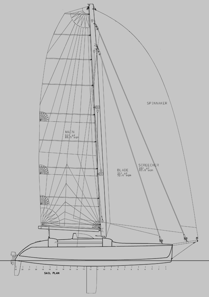 FOR SALE / FA'AMU SAMI: Kurt Hughes 46' Trimaran