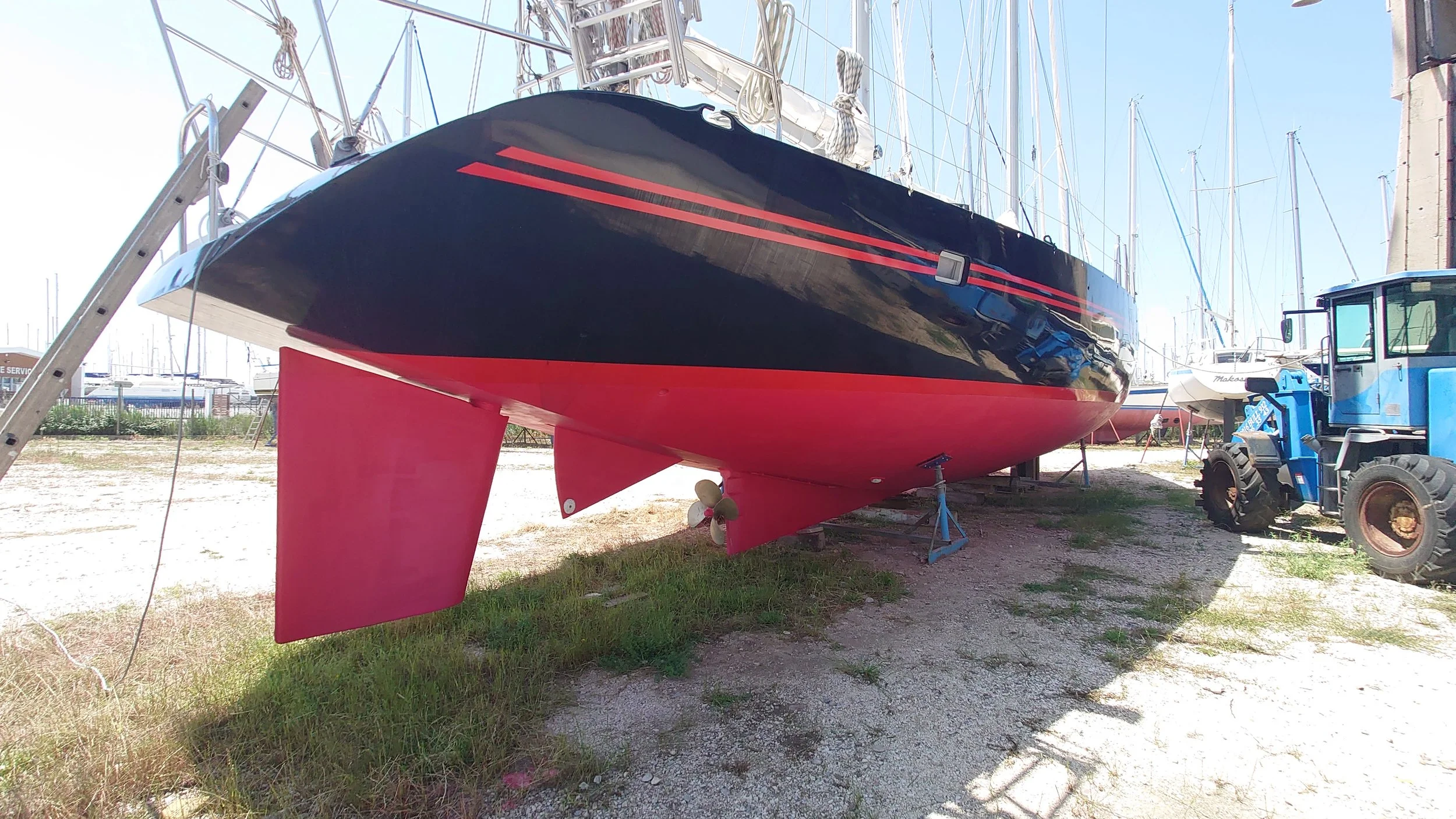 FOR SALE: JAIPUR / Jérobam Class Alloy Ketch, 69' Double Centerboard Alloy Ketch, Philippe Harlé, Greenpeace Australia Pacific, Oceana