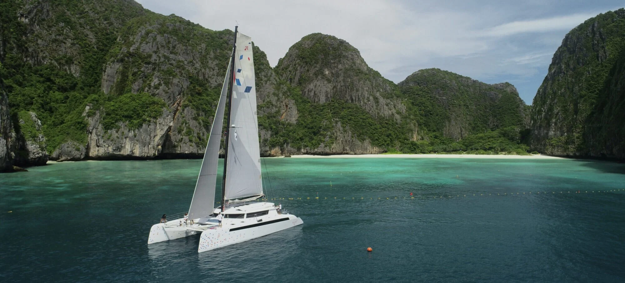 FOR SALE: LA SURPRISE - Alibi 65 - Loïc Goepfert, Julien Boucher, Apparent Wind Activities, La Surprise, Alibi Catamarans, Alibi 65, Performance Catamaran, 2015 Alibi Catamaran, Fast Multihull, Charter Catamaran