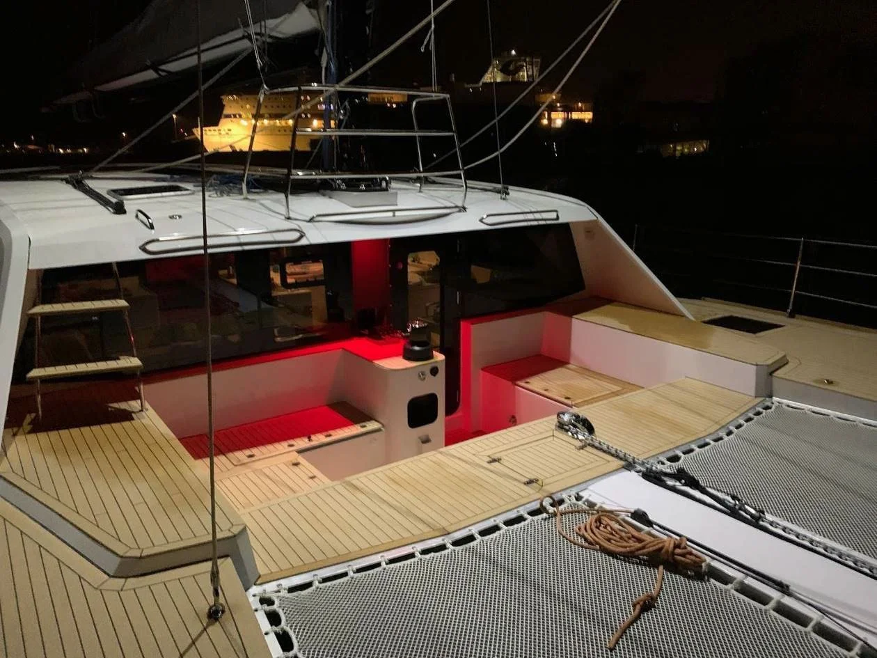 FOR SALE / AQUA TERRA I: Explocat 52, Aqua Terra I, Explocat 52², Garcia Yachts, Pierre Delion Naval Architect, Expedition Catamaran, Aluminium Cat
