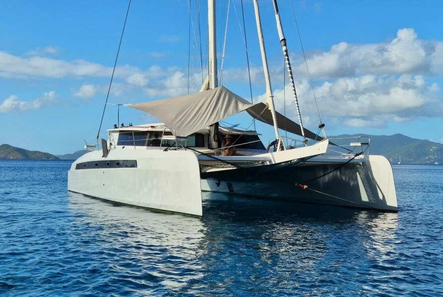 FOR SALE / BE THE FIRST: Alibi 54 Catamaran, Alibi Catamarans, Loïc Goepfert, Julien Boucher, Apparent Wind Activities, AWA, Performance Catamaran, Fast Cruising Catamaran