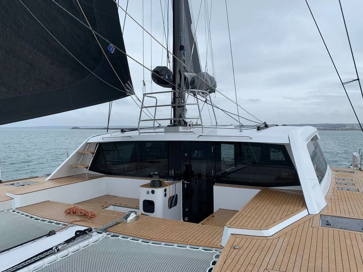 FOR SALE / AQUA TERRA I: Explocat 52, Aqua Terra I, Explocat 52², Garcia Yachts, Pierre Delion Naval Architect, Expedition Catamaran, Aluminium Cat