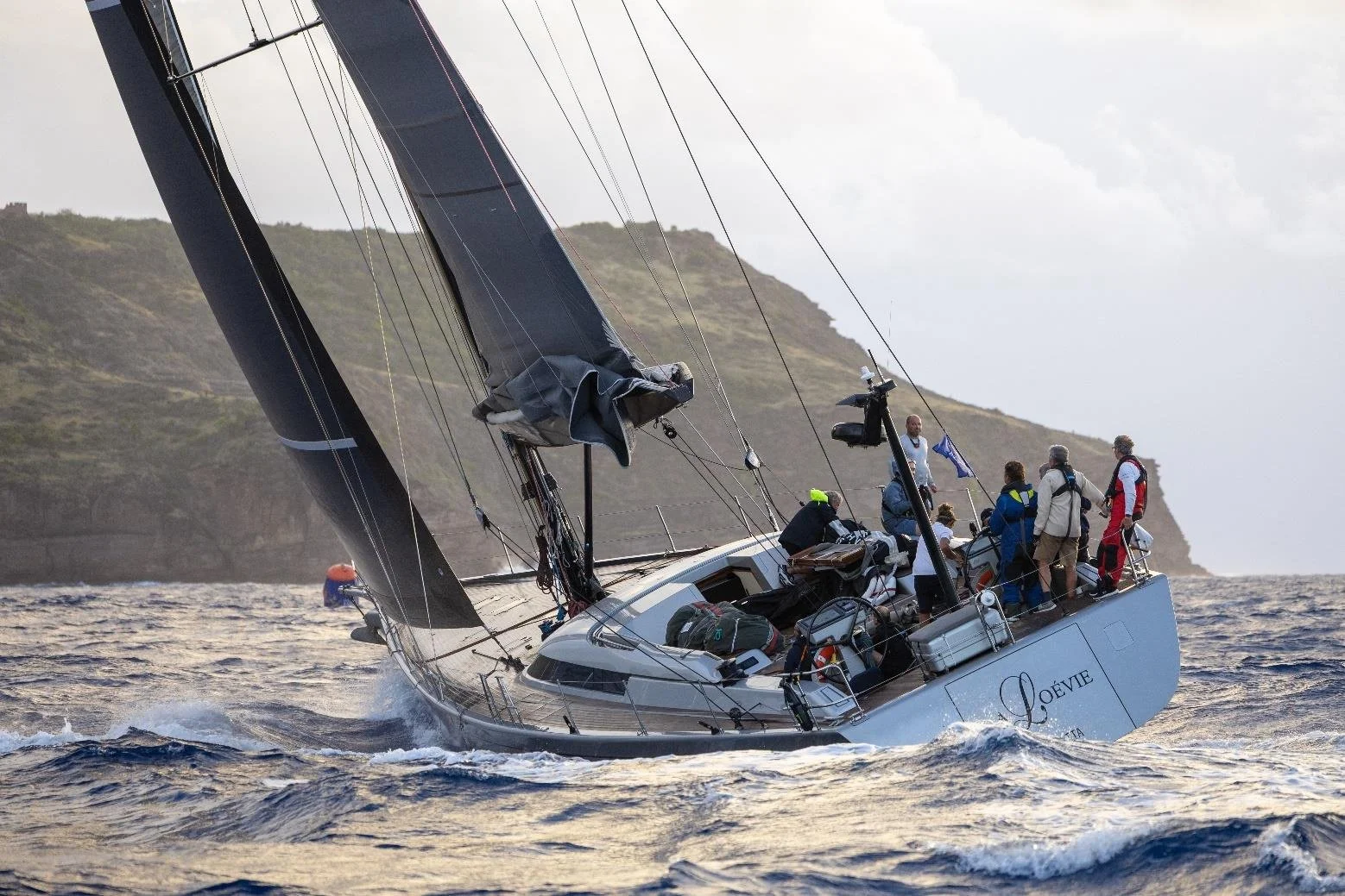 FOR SALE / LA LOÉVIE SWAN 76 DS, La Loévie, Nautor Swan 76 DS w/ Lifting Keel, Luca Brenta Yacht Design, Carbon Fiber High Performance Sailing Yacht
