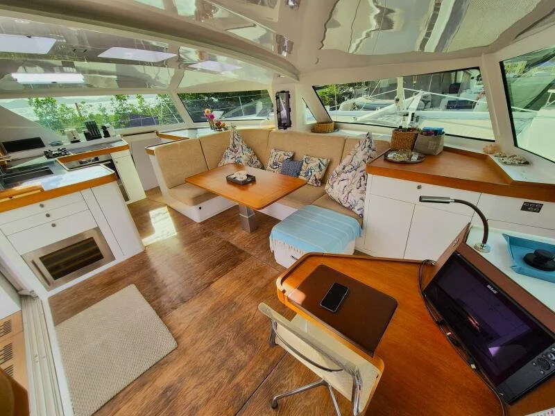 FOR SALE / BE THE FIRST: Alibi 54 Catamaran, Alibi Catamarans, Loïc Goepfert, Julien Boucher, Apparent Wind Activities, AWA, Performance Catamaran, Fast Cruising Catamaran