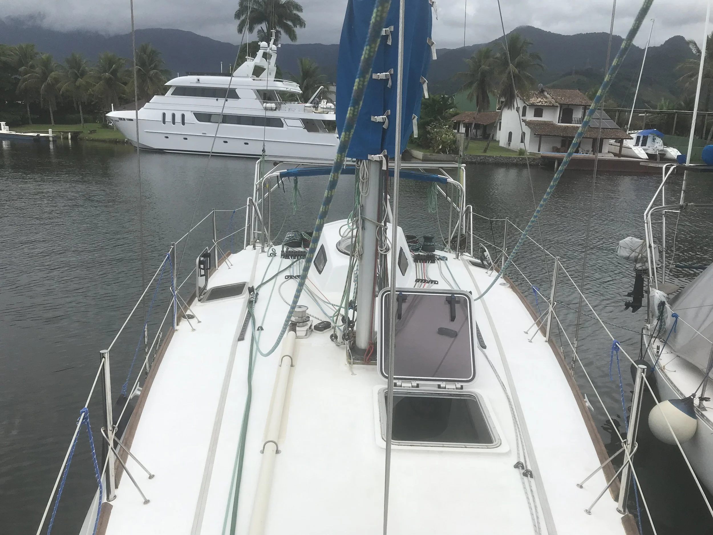 FOR SALE / IONELE: Sam Manuard 36' Sloop. Sam Manuard Naval Architect, Ionele, 36' Sloop, Performance Monohull