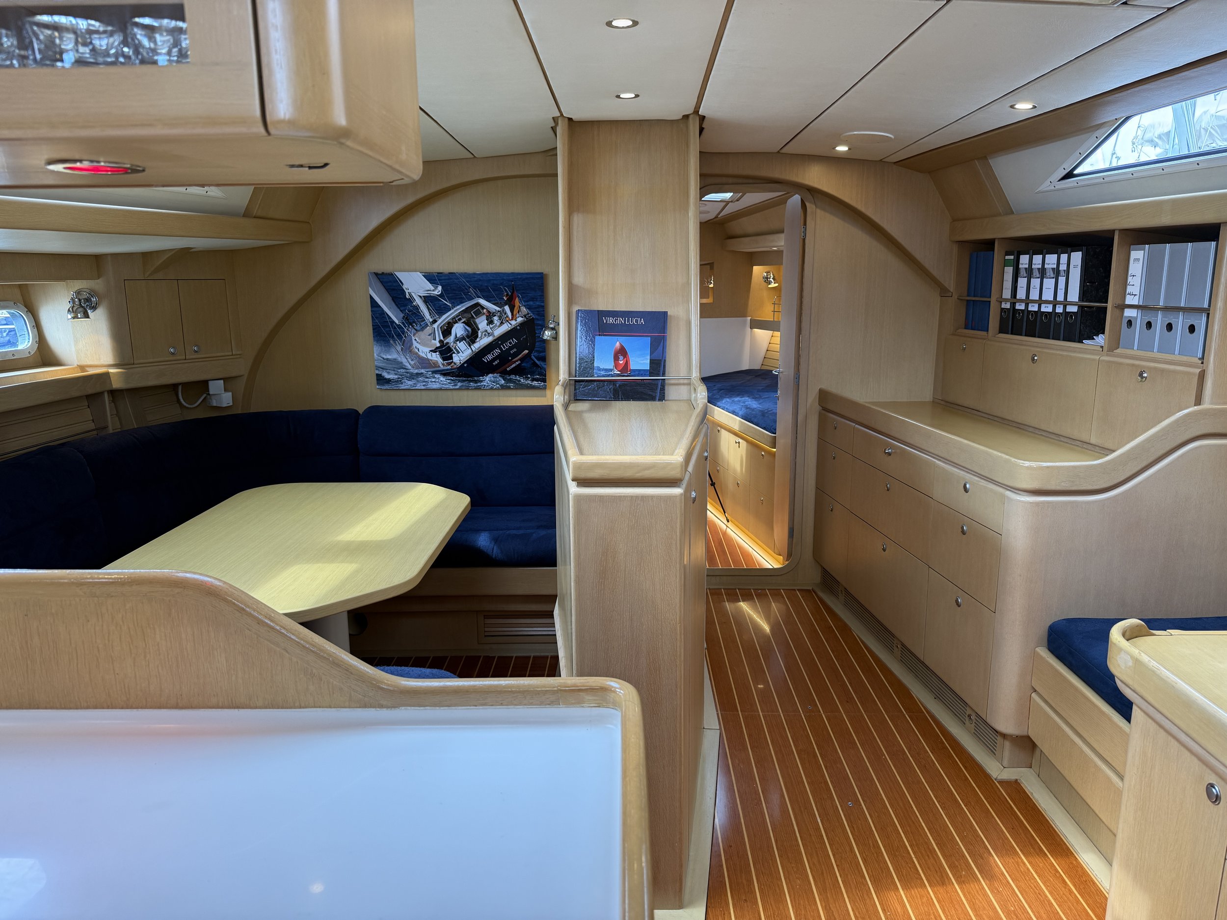 FOR SALE / VIRGIN LUCIA: 1997 Van de Stadt 56 w/ Lifting Keel, Spiroships Netherlands, Performance Cruiser