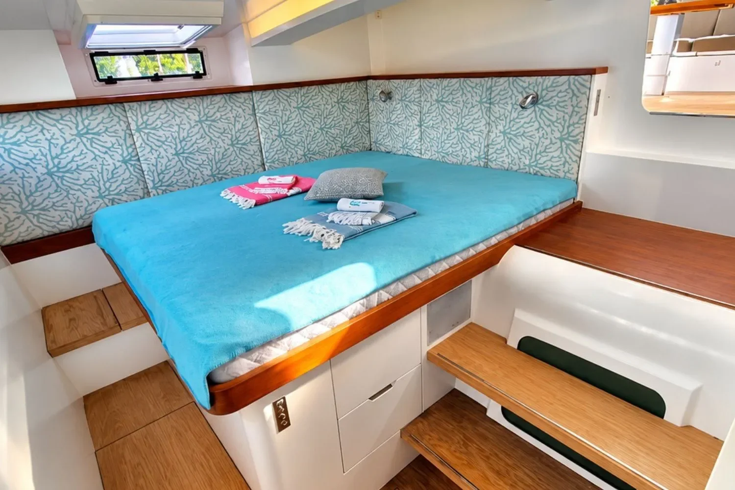 FOR SALE / BE THE FIRST: Alibi 54 Catamaran, Alibi Catamarans, Loïc Goepfert, Julien Boucher, Apparent Wind Activities, AWA, Performance Catamaran, Fast Cruising Catamaran