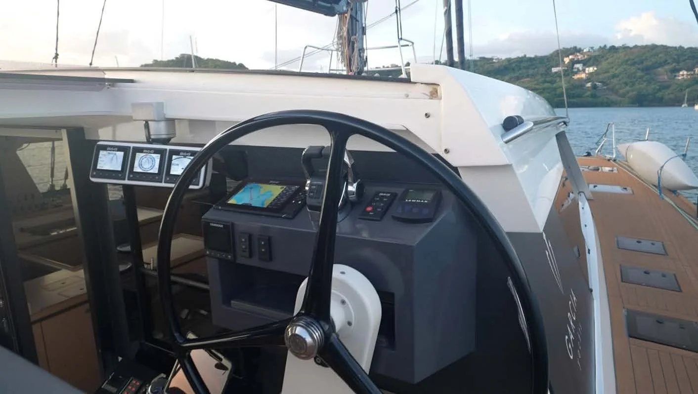 FOR SALE / AQUA TERRA I: Explocat 52, Aqua Terra I, Explocat 52², Garcia Yachts, Pierre Delion Naval Architect, Expedition Catamaran, Aluminium Cat