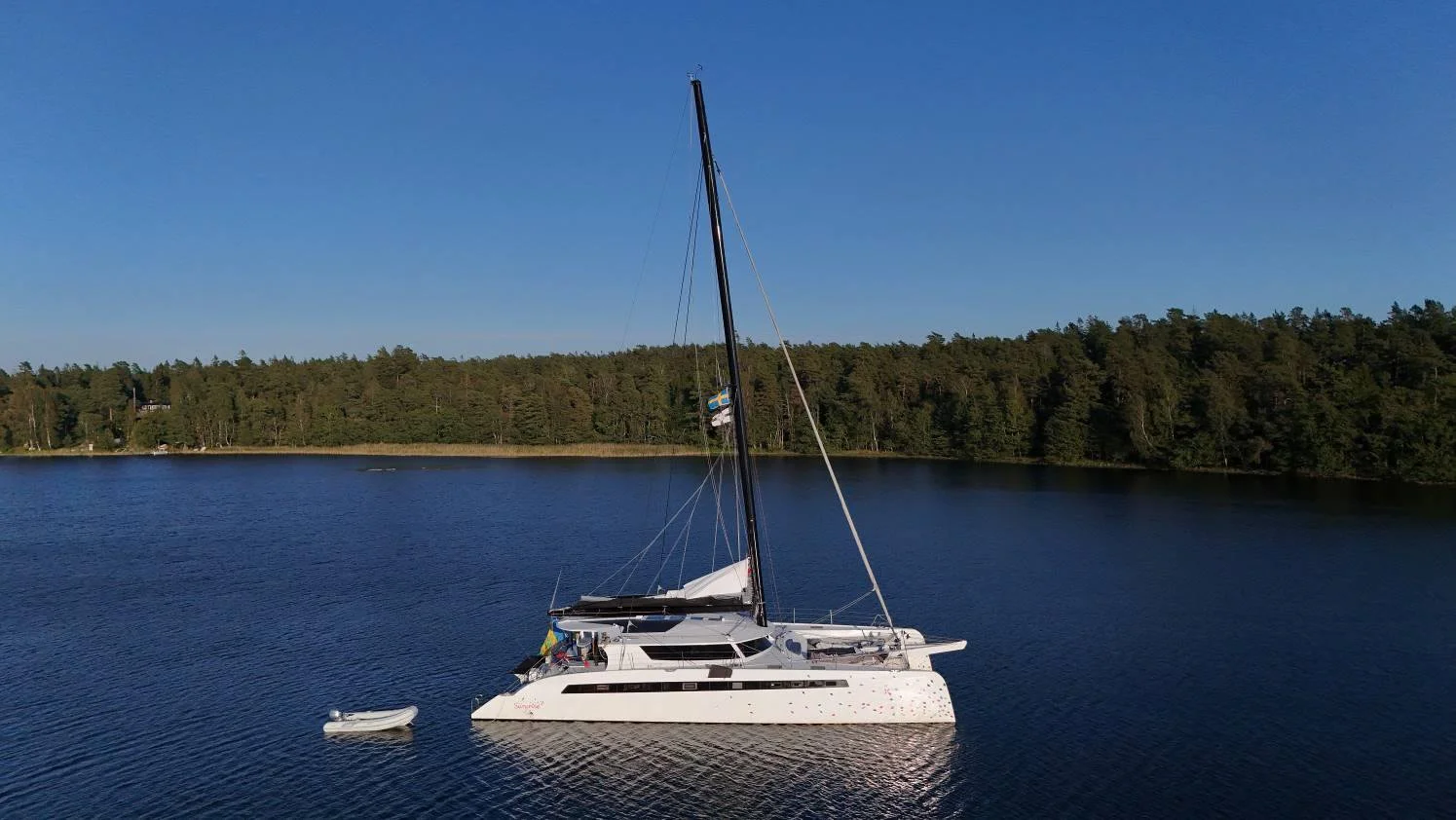 FOR SALE: LA SURPRISE - Alibi 65 - Loïc Goepfert, Julien Boucher, Apparent Wind Activities, La Surprise, Alibi Catamarans, Alibi 65, Performance Catamaran, 2015 Alibi Catamaran, Fast Multihull, Charter Catamaran