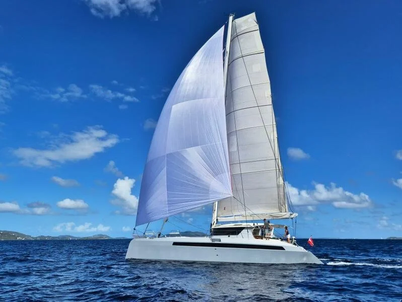 FOR SALE / BE THE FIRST: Alibi 54 Catamaran, Alibi Catamarans, Loïc Goepfert, Julien Boucher, Apparent Wind Activities, AWA, Performance Catamaran, Fast Cruising Catamaran