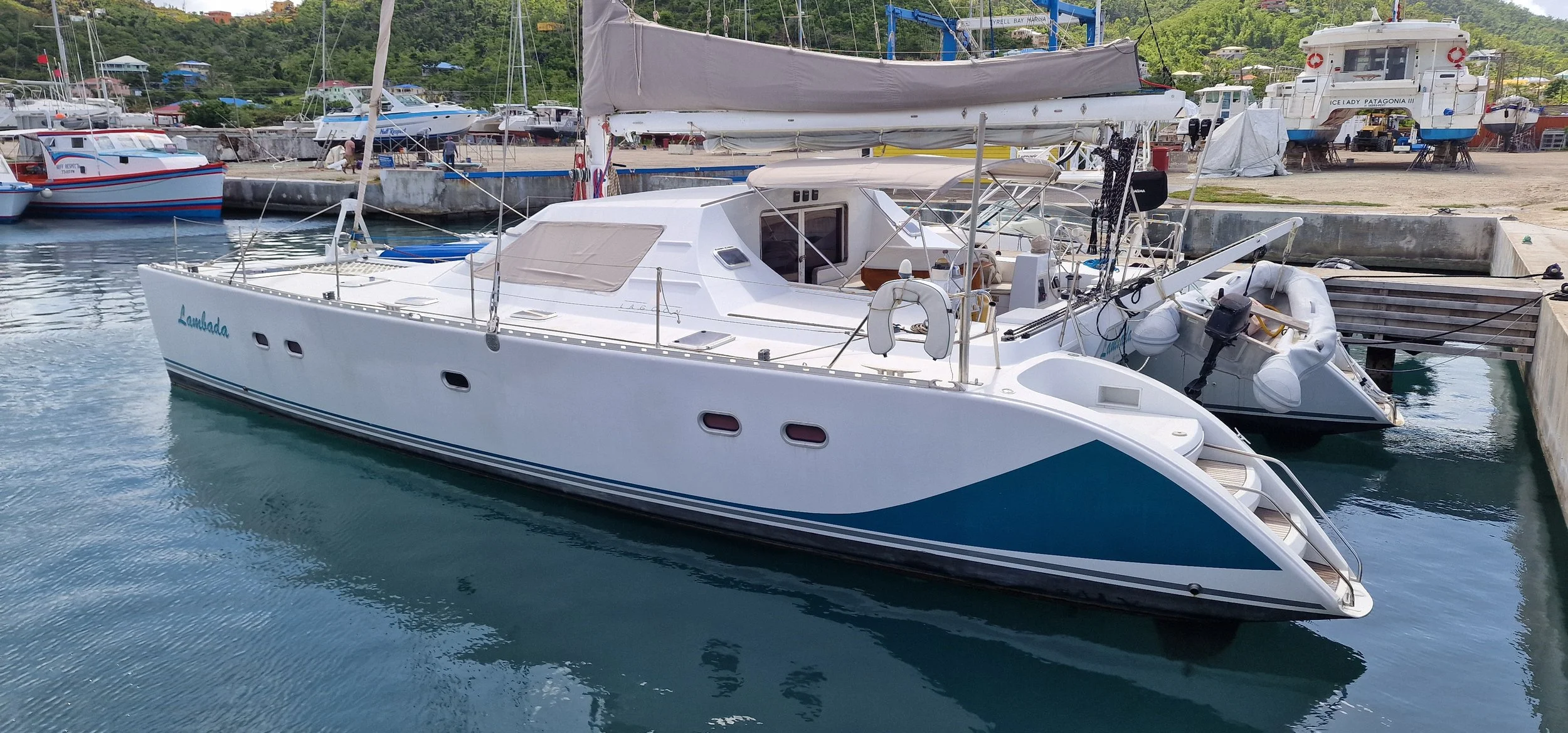 FOR SALE / LAMBADA: Lagoon 47 VPLP Catamaran. VPLP, JTA, Jeanneau Techniques Avancées, Van Peteghem/Lauriot-Prevost, Classic Cruising Catamaran, Classic Lagoon