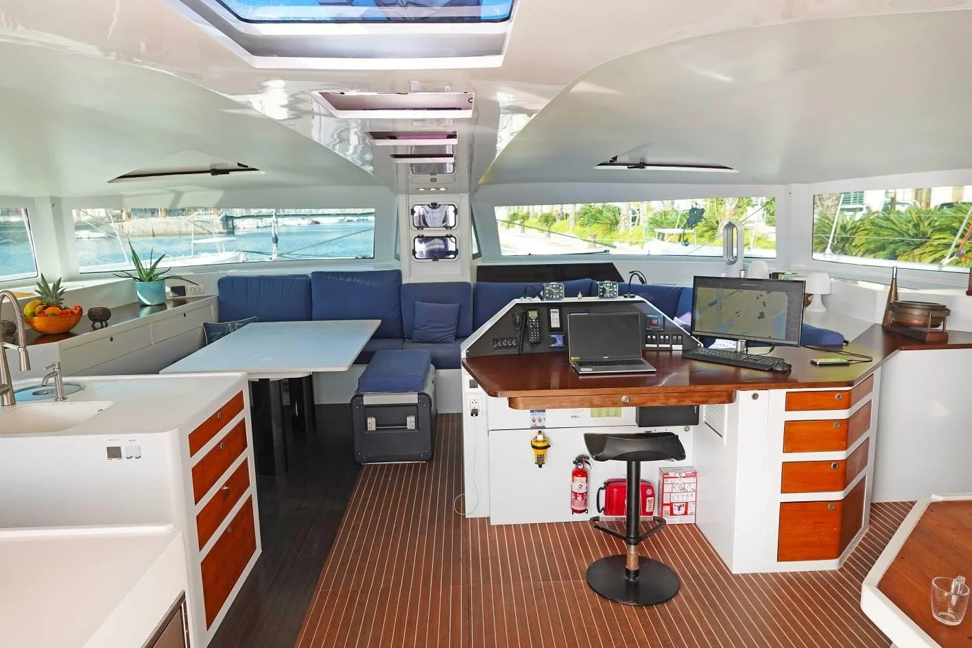 FOR SALE: LA SURPRISE - Alibi 65 - Loïc Goepfert, Julien Boucher, Apparent Wind Activities, La Surprise, Alibi Catamarans, Alibi 65, Performance Catamaran, 2015 Alibi Catamaran, Fast Multihull, Charter Catamaran