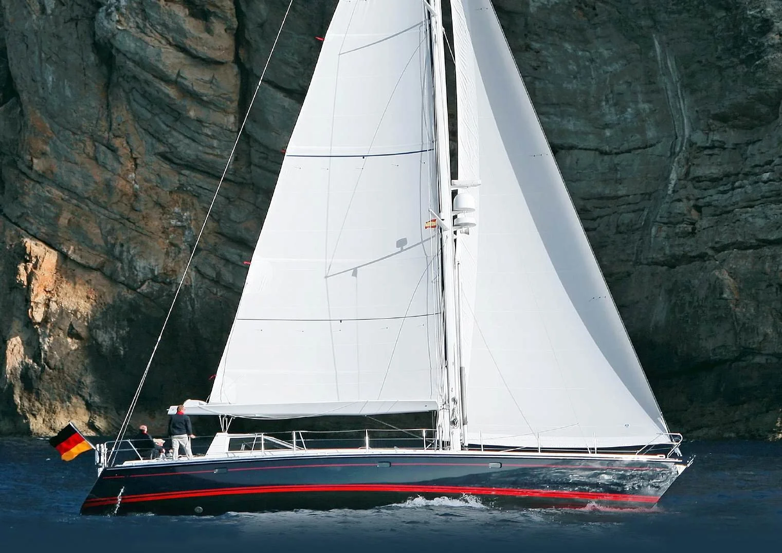 FOR SALE / VIRGIN LUCIA: 1997 Van de Stadt 56 w/ Hydraulic Lifting Keel, Spiroships Netherlands, Performance Cruiser