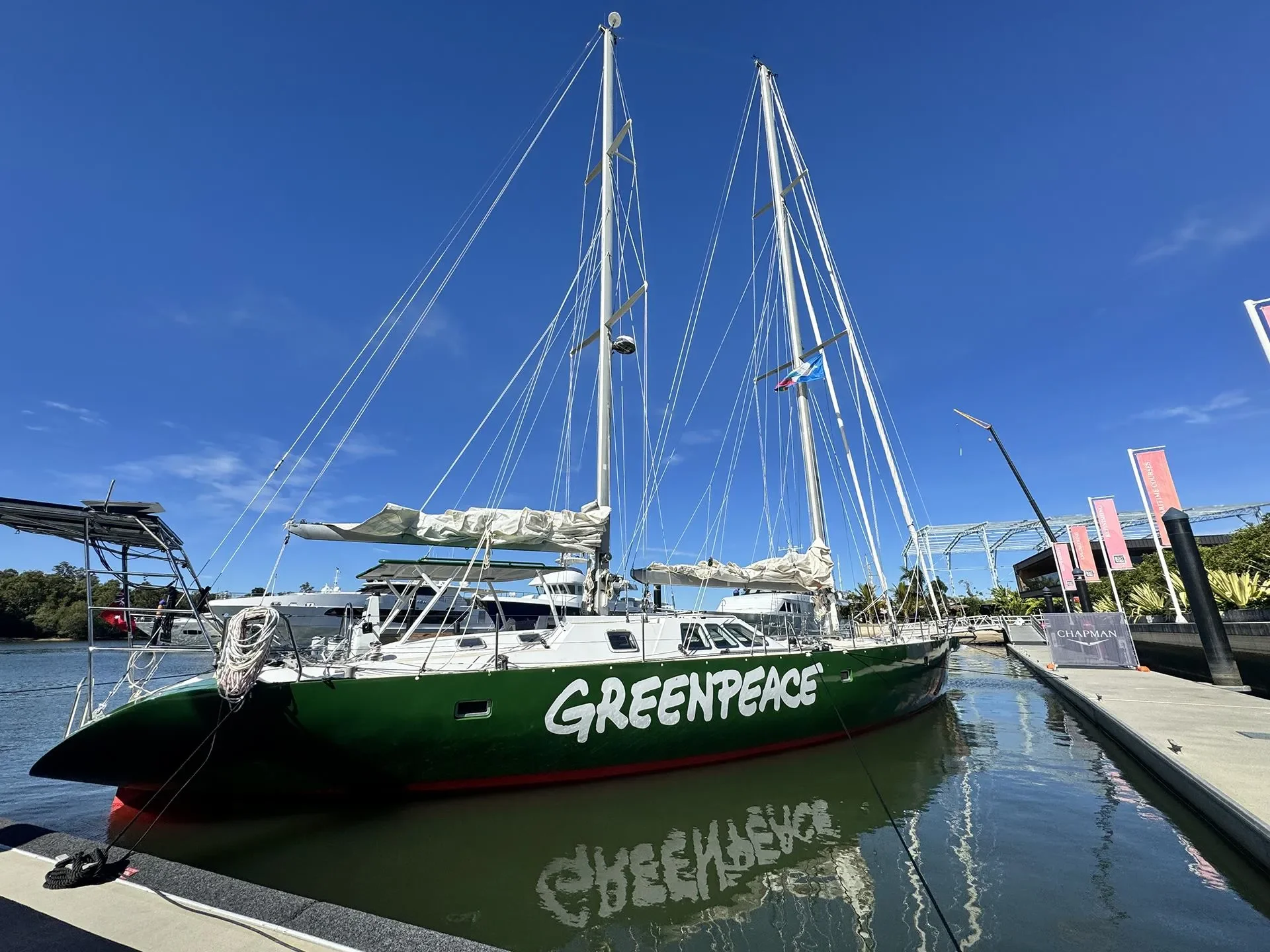 SOLD / JAIPUR: Jéroboam 69’ Double Centerboard Alloy Ketch, Philippe Harlé, Alumarine, Jéroboam Class Alloy Ketch, Greenpeace Australia Pacific, Oceania