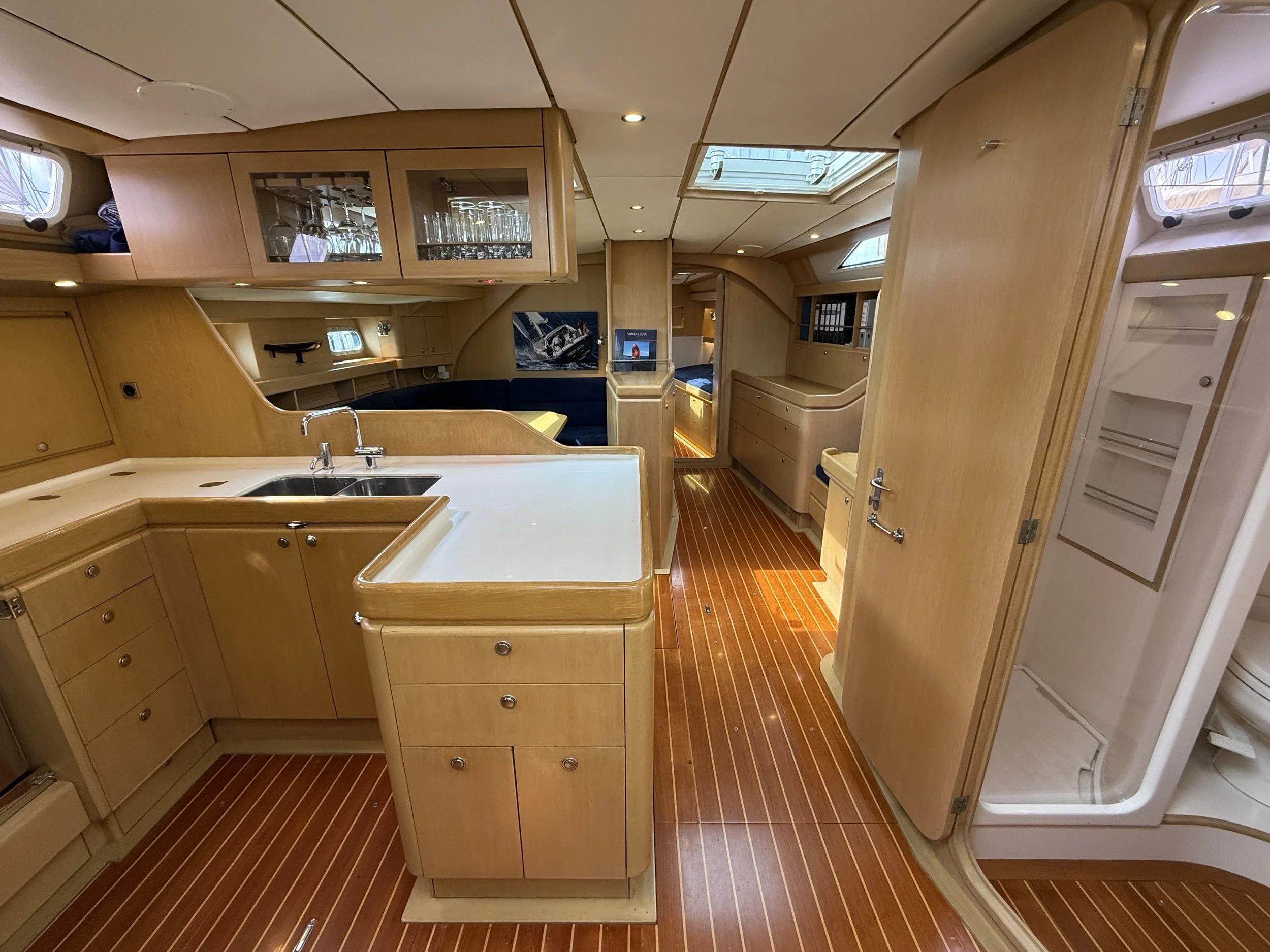 FOR SALE / VIRGIN LUCIA: 1997 Van de Stadt 56 w/ Lifting Keel, Spiroships Netherlands, Performance Cruiser