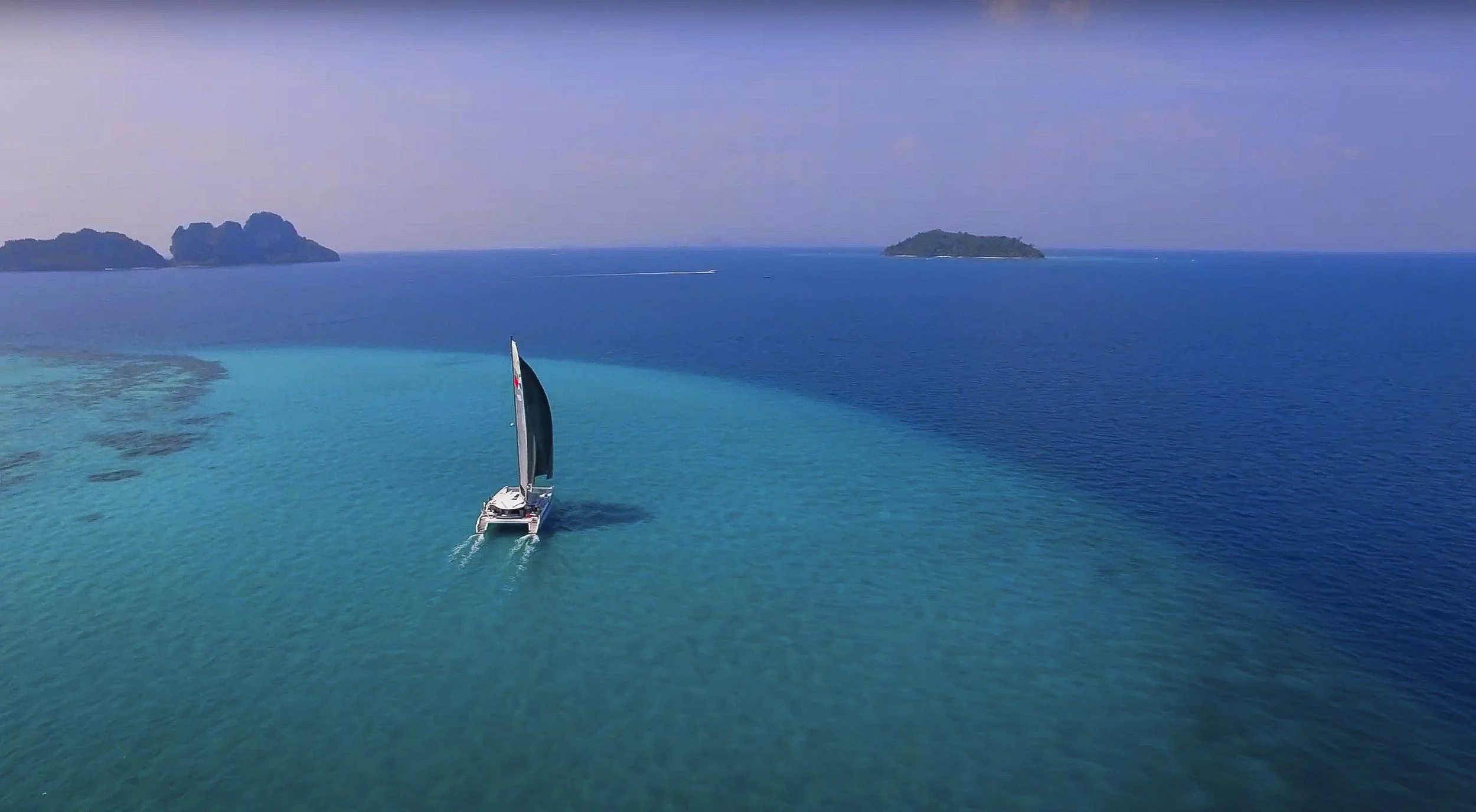 FOR SALE: LA SURPRISE - Alibi 65 - Loïc Goepfert, Julien Boucher, Apparent Wind Activities, La Surprise, Alibi Catamarans, Alibi 65, Performance Catamaran, 2015 Alibi Catamaran, Fast Multihull, Charter Catamaran