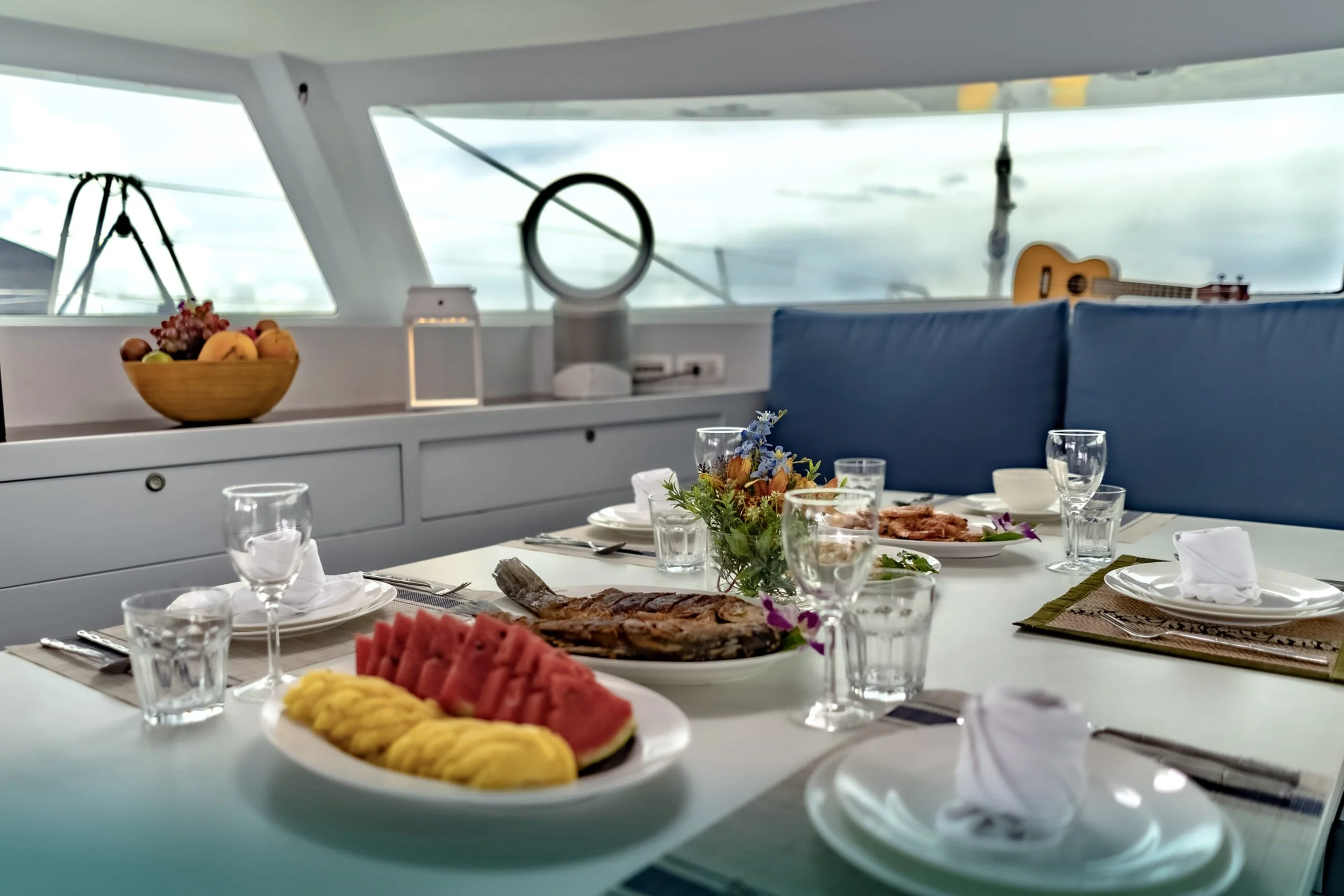 FOR SALE: LA SURPRISE - Alibi 65 - Loïc Goepfert, Julien Boucher, Apparent Wind Activities, La Surprise, Alibi Catamarans, Alibi 65, Performance Catamaran, 2015 Alibi Catamaran, Fast Multihull, Charter Catamaran