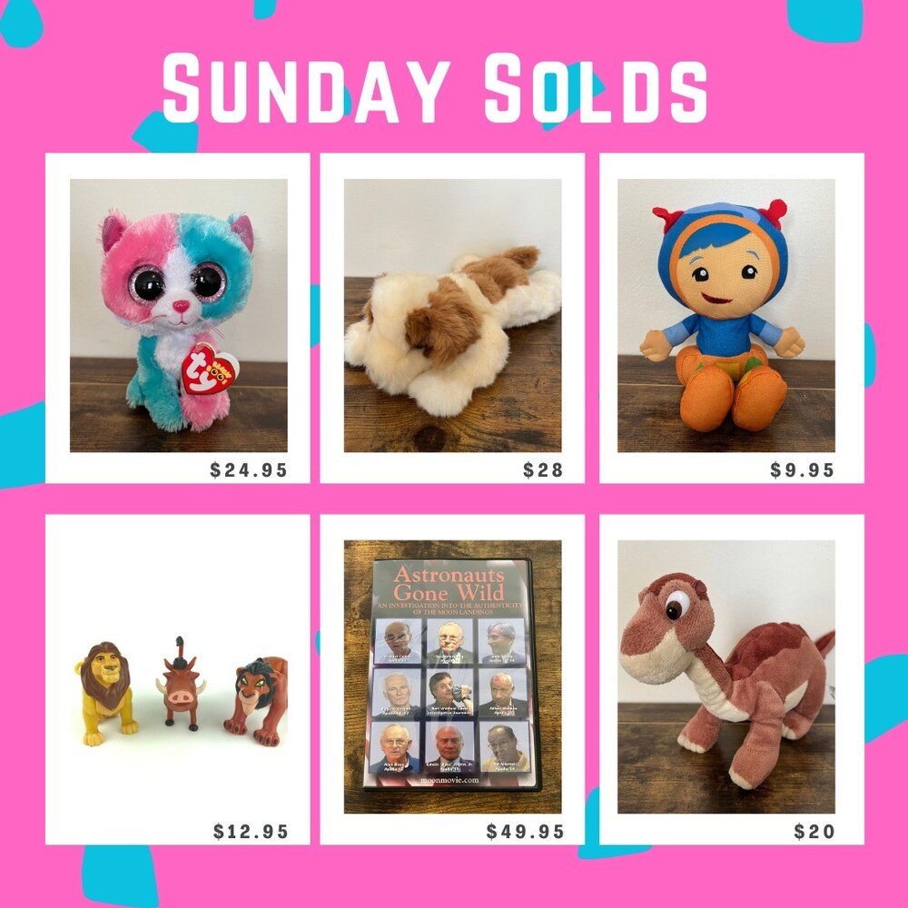 You&rsquo;d think people would be spring cleaning, not spring buying! But I can&rsquo;t complain. Let&rsquo;s check out some of this week&rsquo;s sales&hellip;

Ty Beanie Boos 6&rdquo; Fiona the Cat - one of the few Beanie Boos regularly worth well m