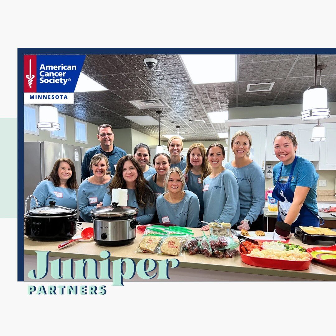 Spreading love and making a difference at The Hope Lodge in Minneapolis with the Juniper Partners team!
&nbsp;
Volunteering for the American Cancer Society, we whipped up homemade tomato soup, sandwiches, and heartfelt connections. The Hope Lodge is 