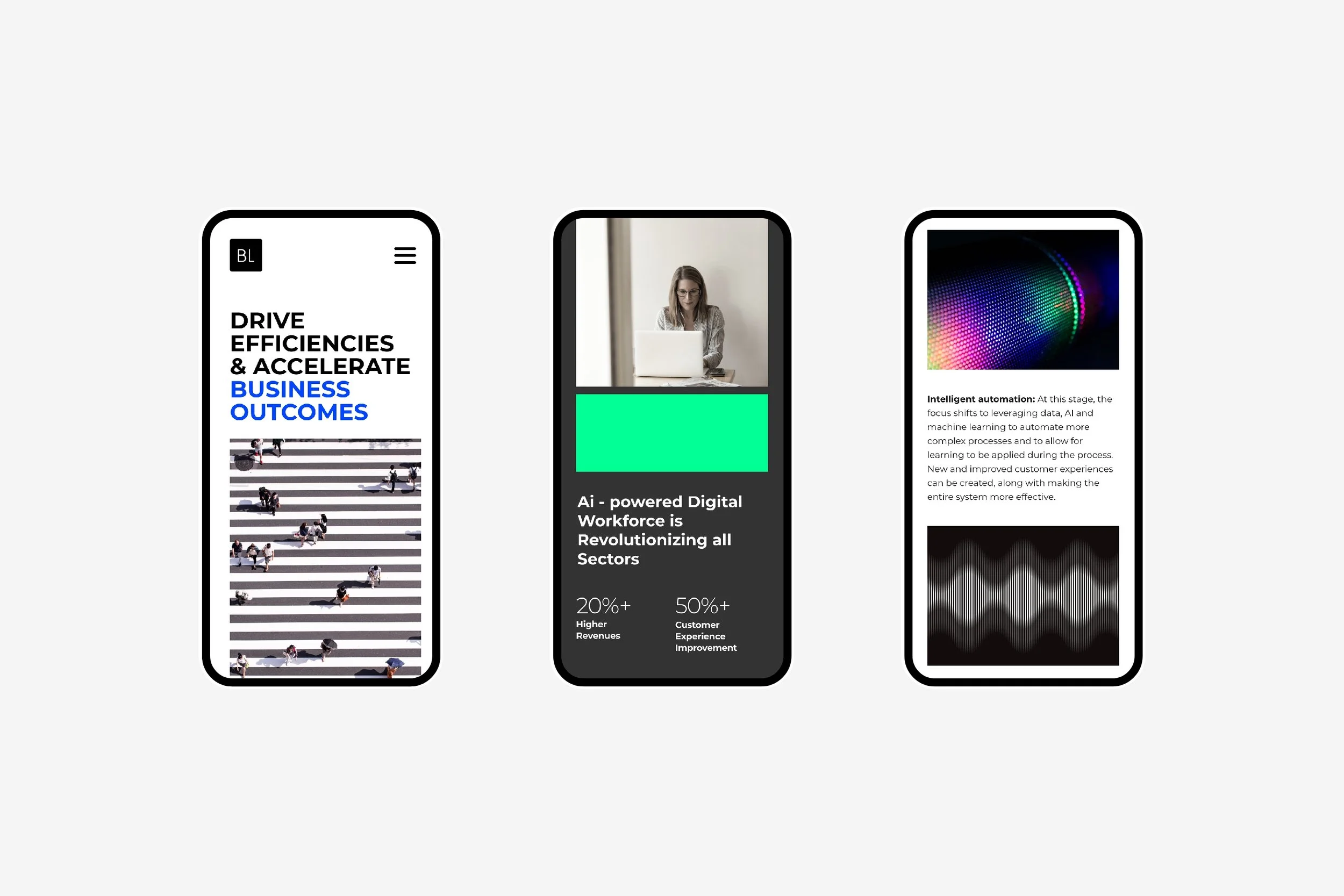 website design, responsive design