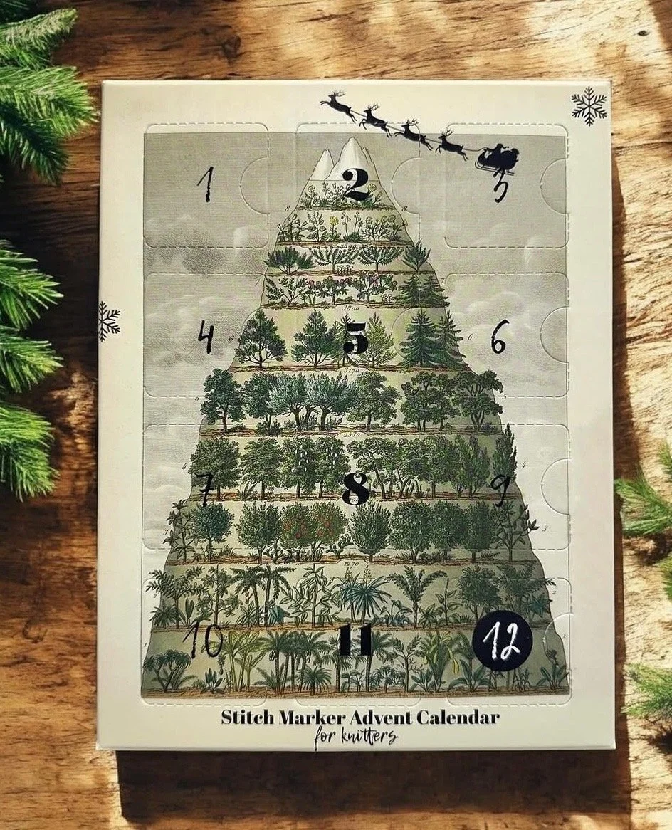 Stitch Marker Advent Calendar for Knitters: 12 Days of Bling!