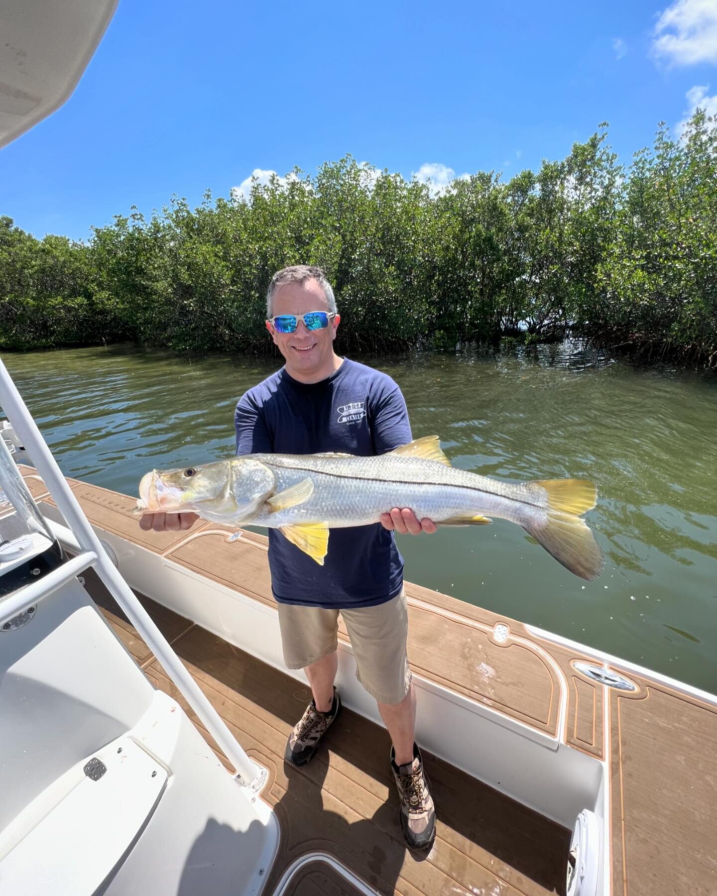 Check out this February snook! High winds led us to fish new spots this morning. Thankfully, we still managed to fill the cooler with some sheep and successfully caught and released a 22-inch trout!

#fishtheburgcharters #stpetersburg #snookfishing #