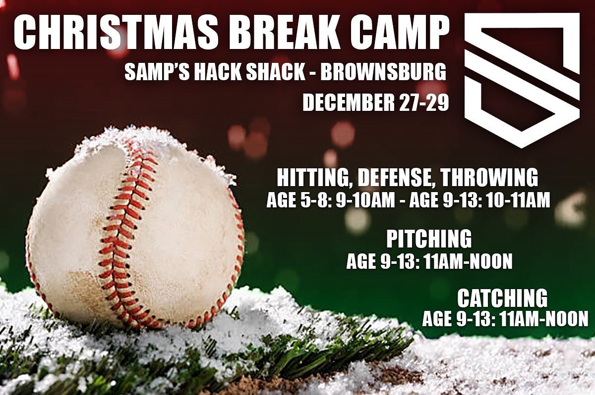 Join us for our annual Christmas Break Camps December 27, 28, &amp; 29!