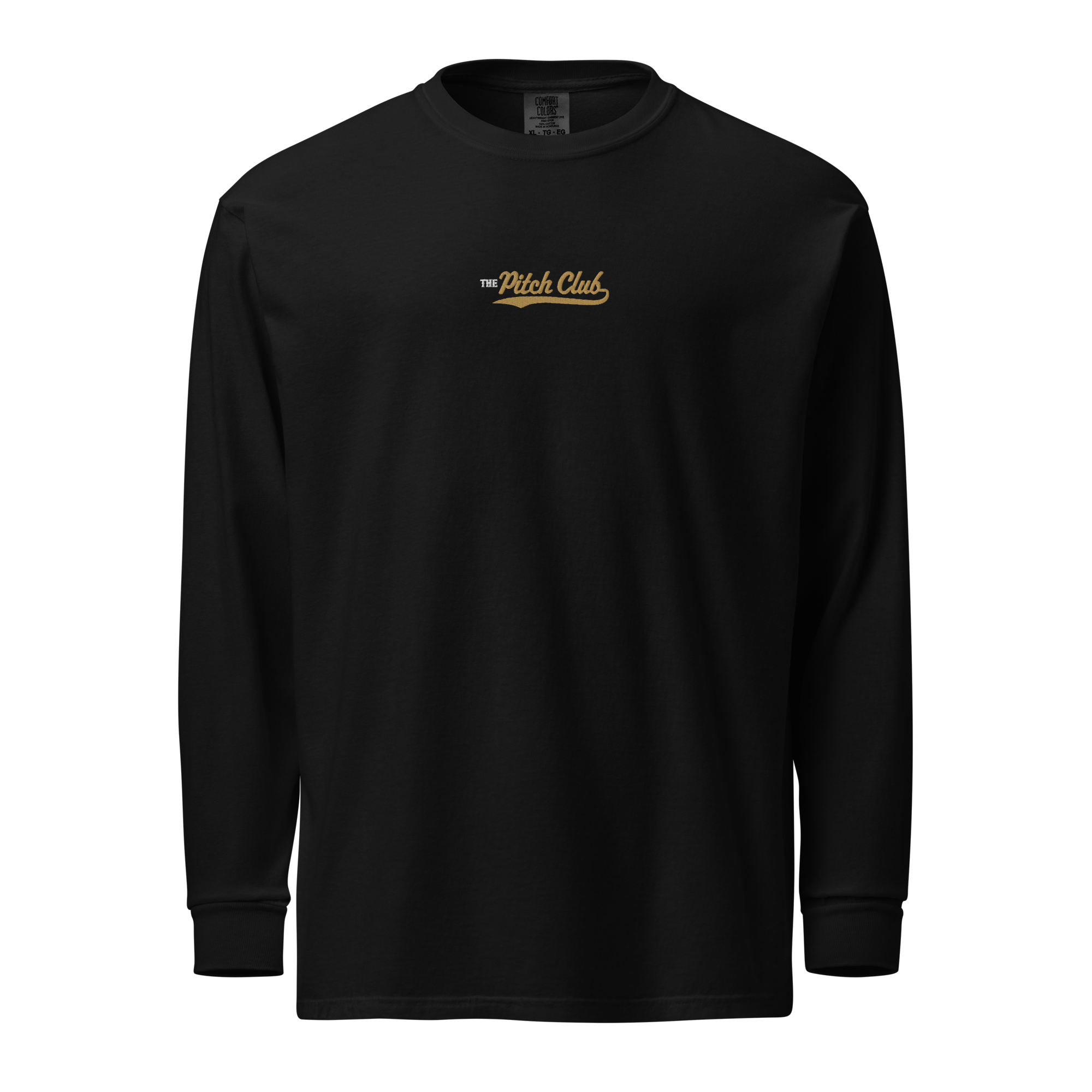 The Pitch Club Embroidered Heavyweight Long Sleeve