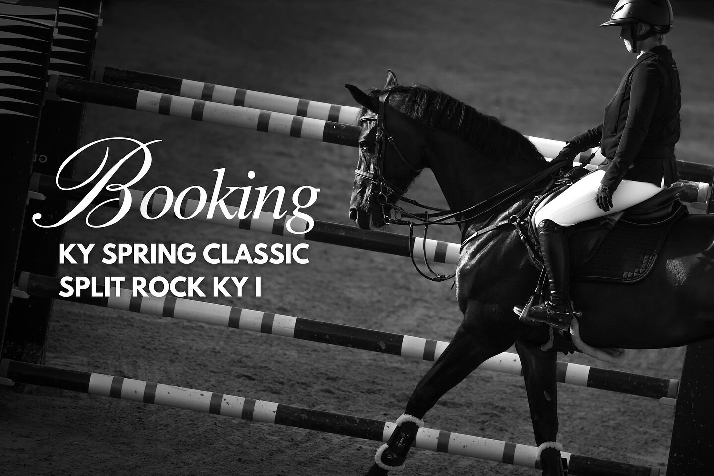 Now accepting clients for&hellip;

📍Kentucky Spring Classic 
📍Split Rock Kentucky I 

Now booking video and photo clients for spring shows in Kentucky! Space is limited so message us to learn more about our media packages and reserve your spot for 