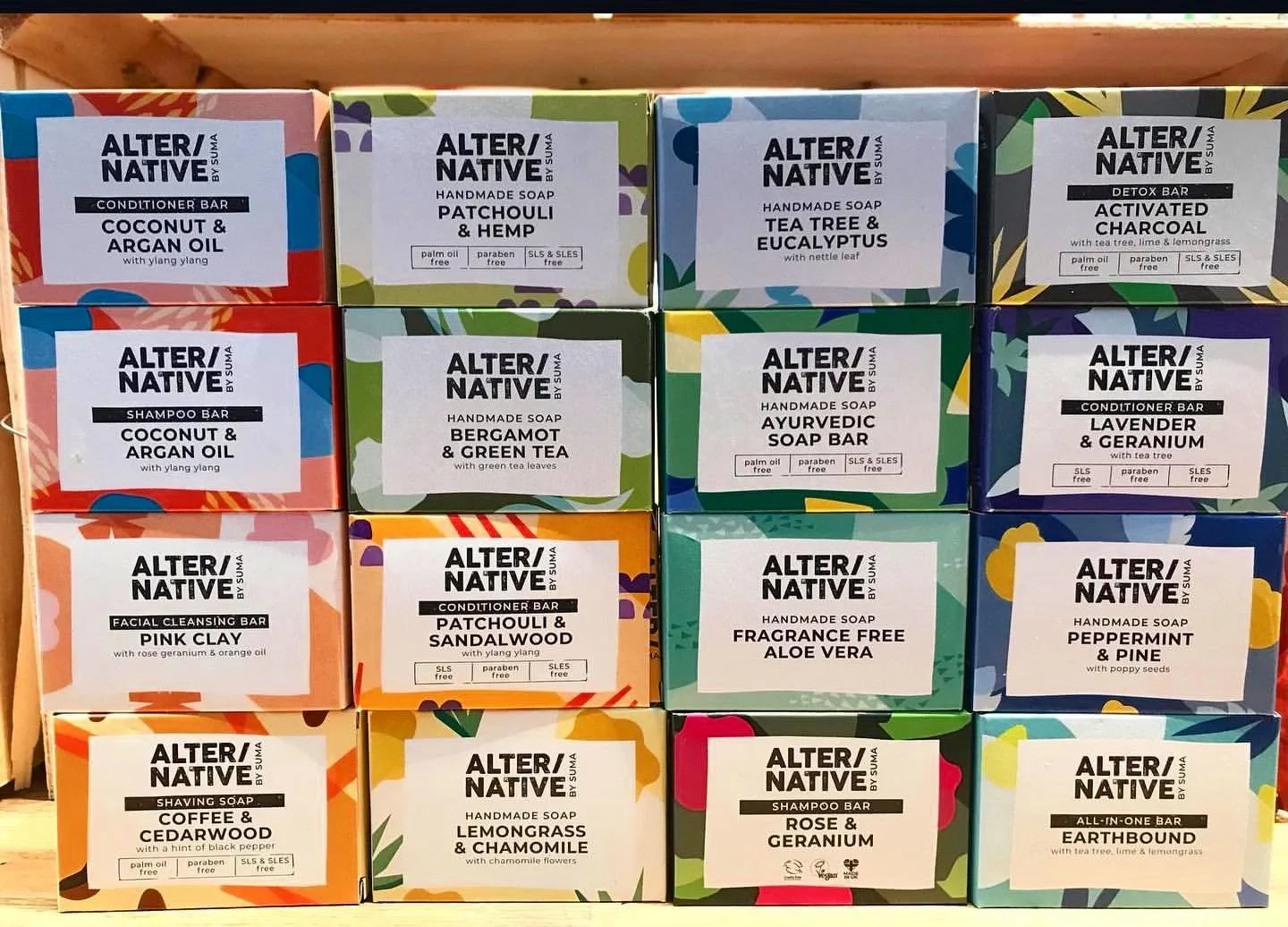 🫧🧴Have you spotted our range of soap, shampoo and conditioner bars from Alter/Native by Suma? - SLS free / Paraben free SLES free! 🫧💜🫧