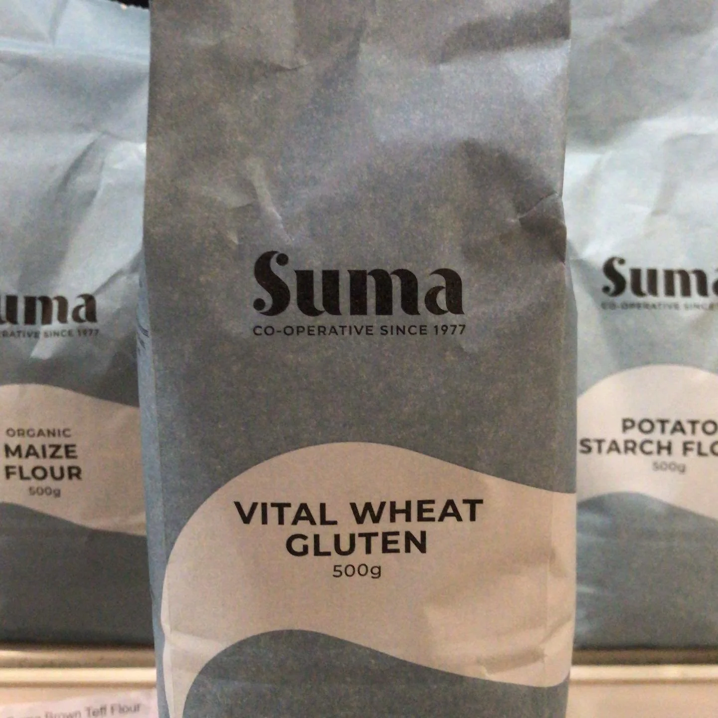 Looking to level up your plant-based cooking? 🌱✨
Say hello again to Suma Vital Wheat Gluten &mdash; your go-to ingredient for creating delicious, high-protein meat alternatives right at home. It&rsquo;s back! From homemade seitan to vegan &ldquo;chi