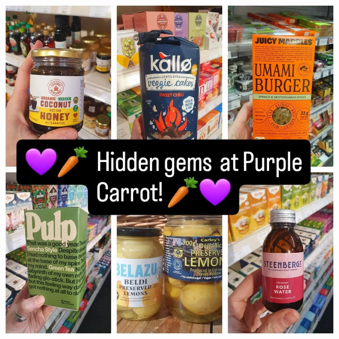 💜🥕 We have hundreds of vegan products on our shelves, and in our fridges and freezers.... including all sorts of items you may not realise we stock!

Have a swipe through 👉 to see some of the interesting and unusual bits and bobs you can find here