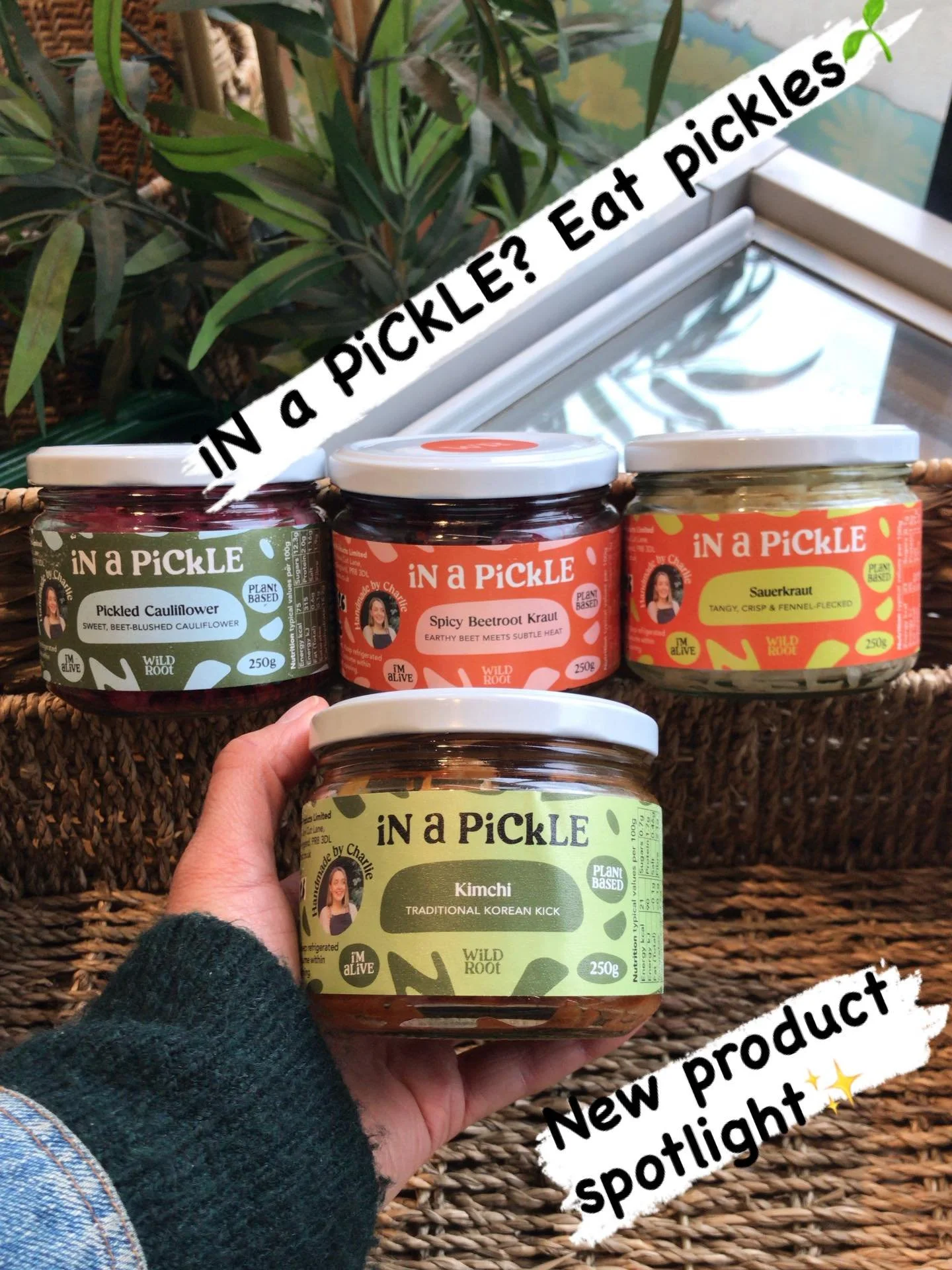 A lovely welcome addition to the fermented family✨🛒
@wildrootpantry have created a great range. Show the pickles some love❤️