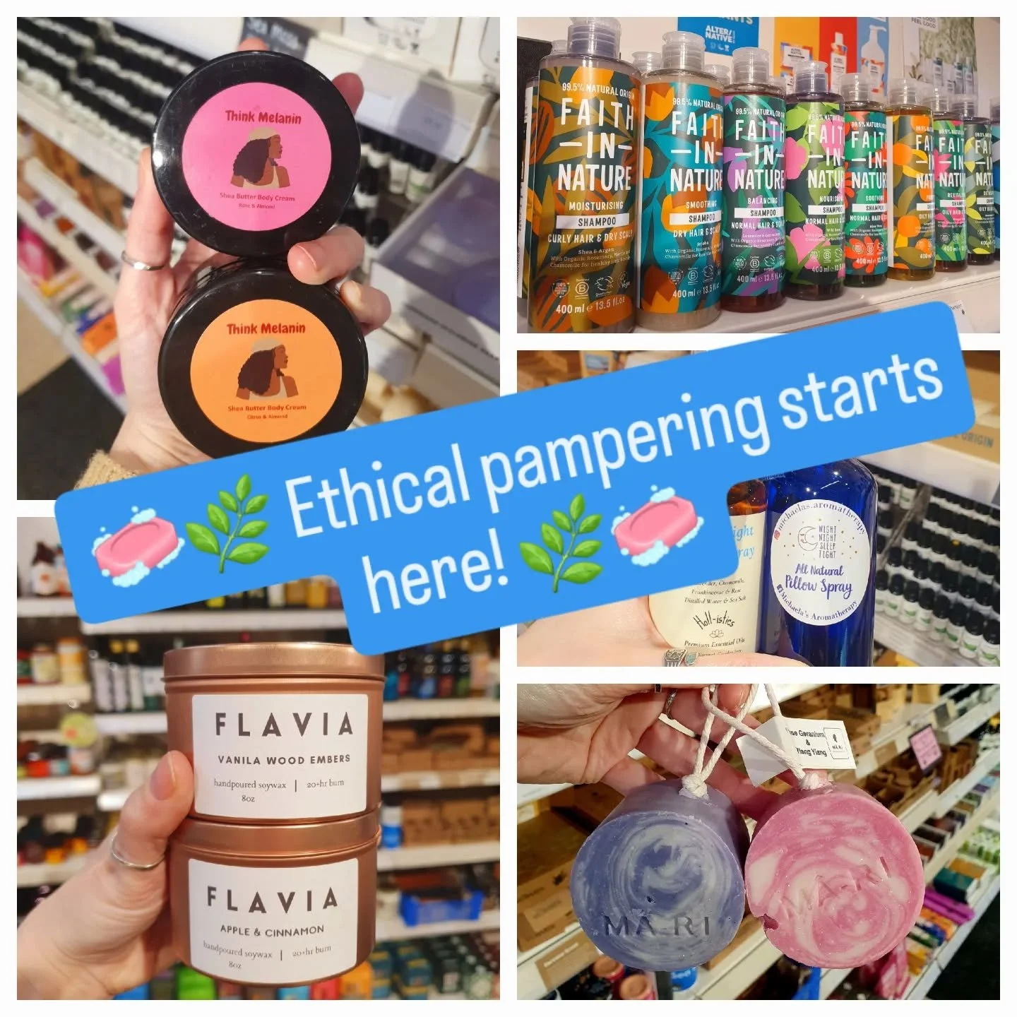 🧼🌿&nbsp;🛁✨
Treat yourself to a little everyday luxury with these vegan bath and body essentials!

From nourishing shampoos and locally handmade soaps to silky creams and body lotions, all these products are:

🐰 Vegan
🌱&nbsp;Made with care and th