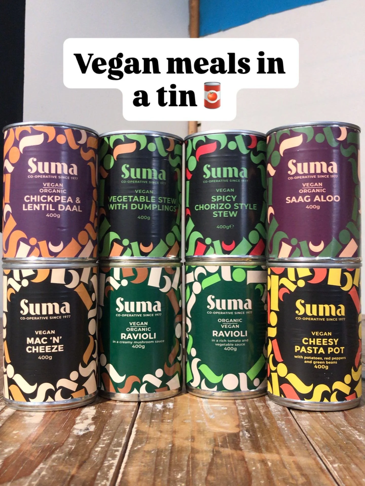 A selection of @sumawholefoods tinned meals and soups 🛒🌱
Sometimes cooking a whole meal feels like too much, so here are some tins to make it easier for you✨
Or feel inspired and get cooking🍽