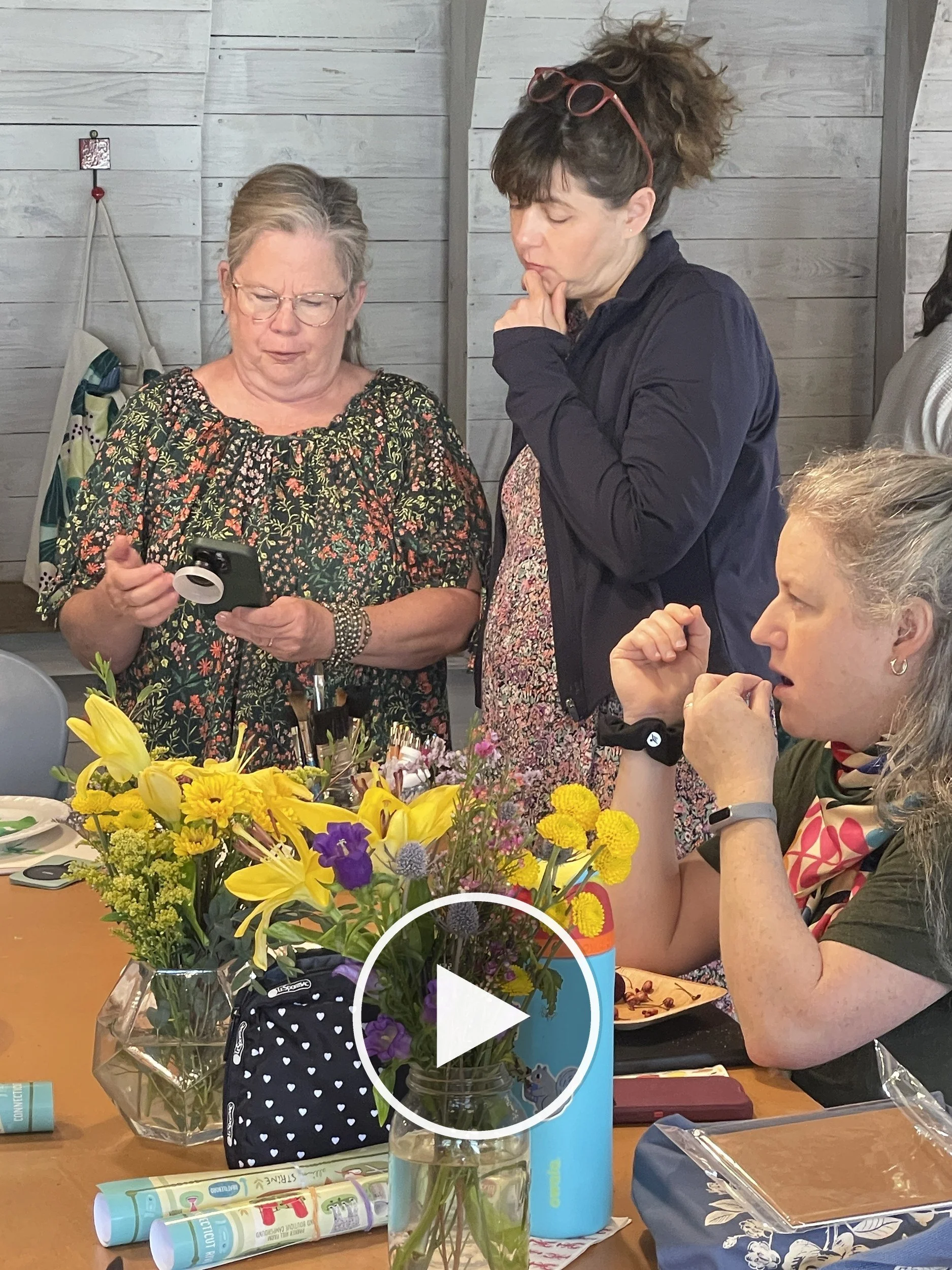 Watch the video on Instagram: day one of Helen Dardik’s June 2025 retreat at The Smiley Manse in Southern Vermont