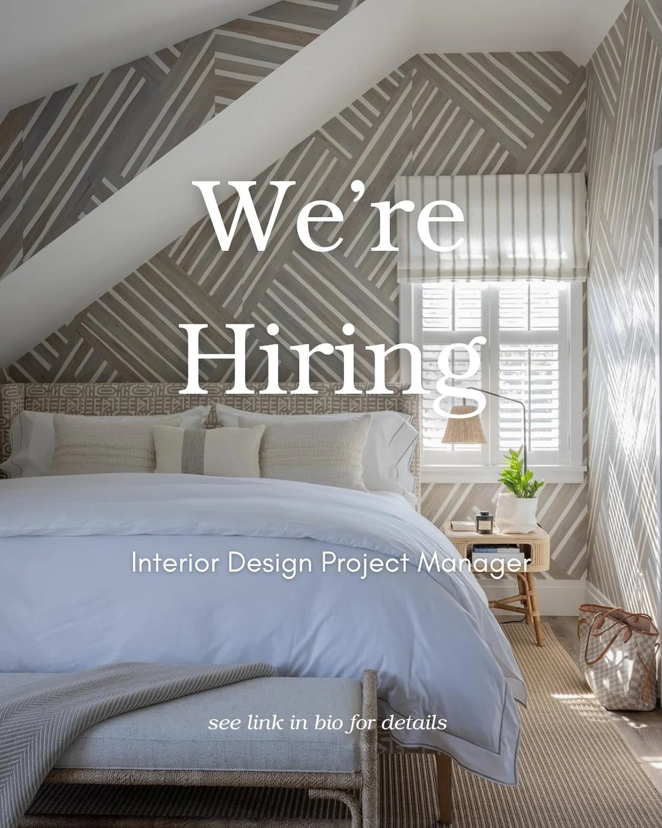 We&rsquo;re hiring! See the link in our bio for more details and email your resume to info@nancyhillinteriors.com

#interiordesign #projectmanager #hiring #bostonarea